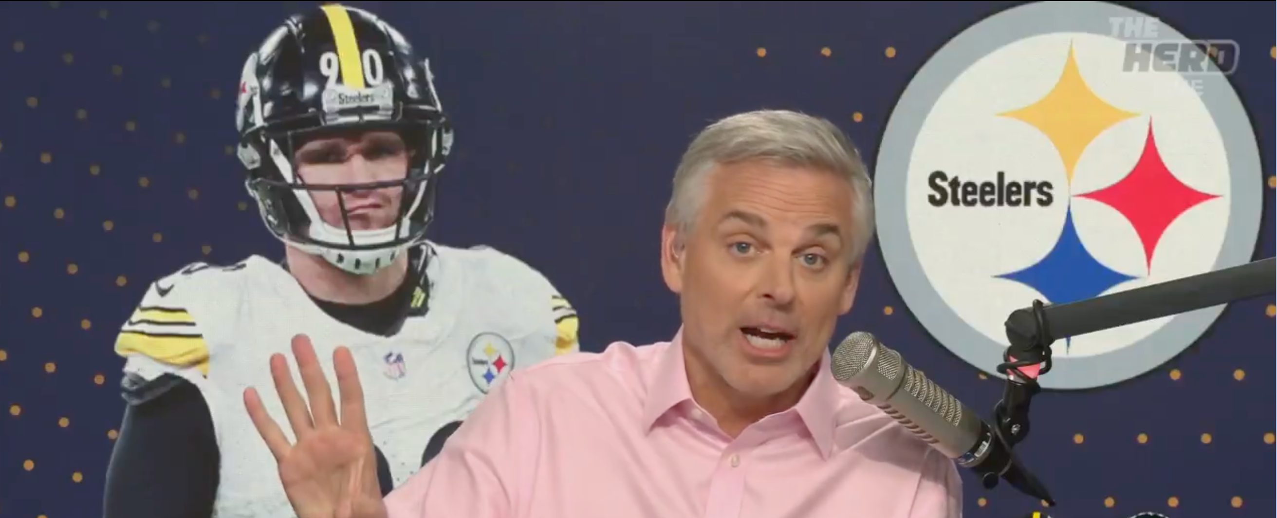 Colin Cowherd speaks on the Pittsburgh Steelers and T.J. Watt's contract talks on The Herd with Colin Cowherd, 6/10/25.