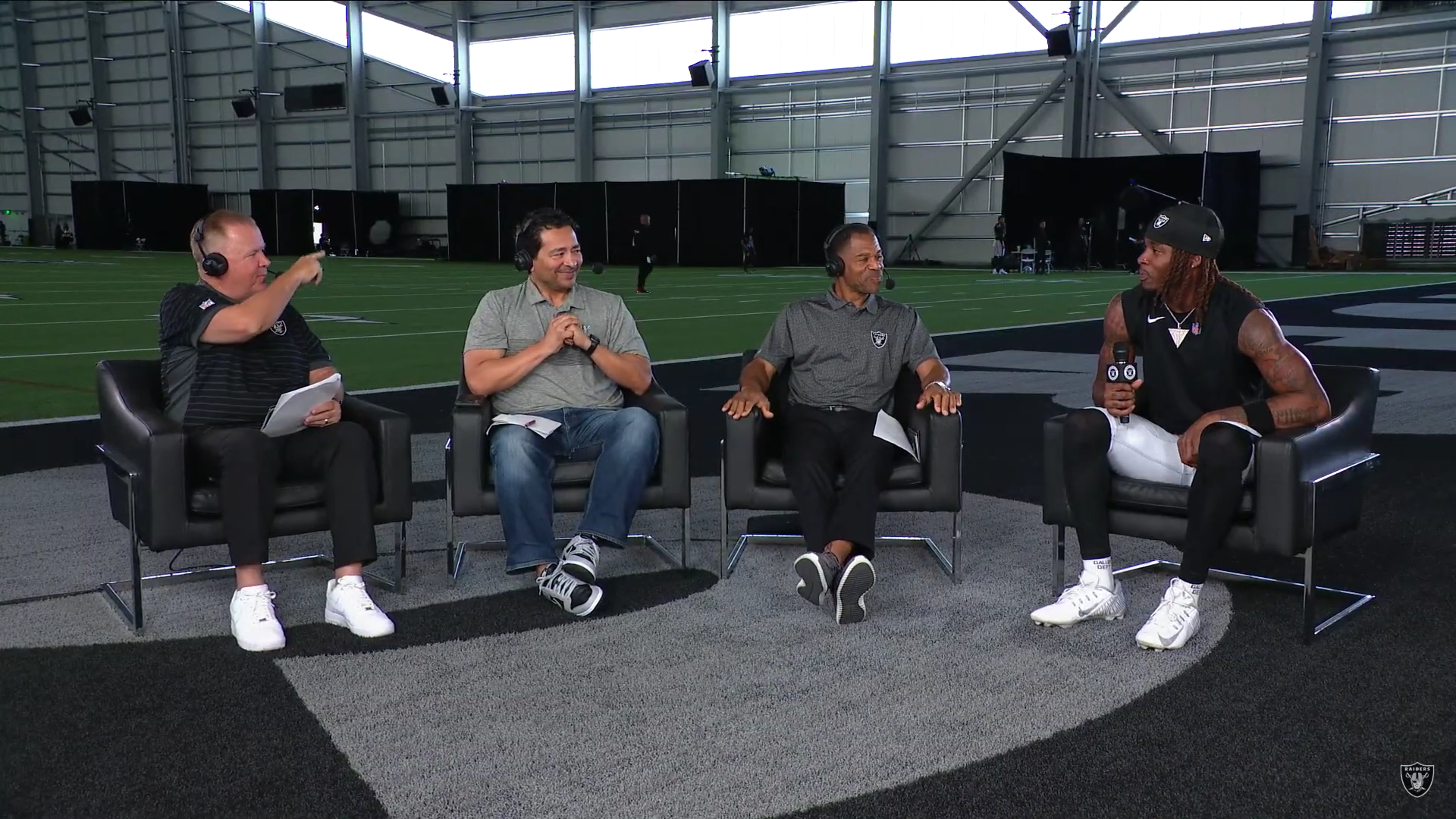 Las Vegas Raiders wide receiver Dont'e Thornton Jr.