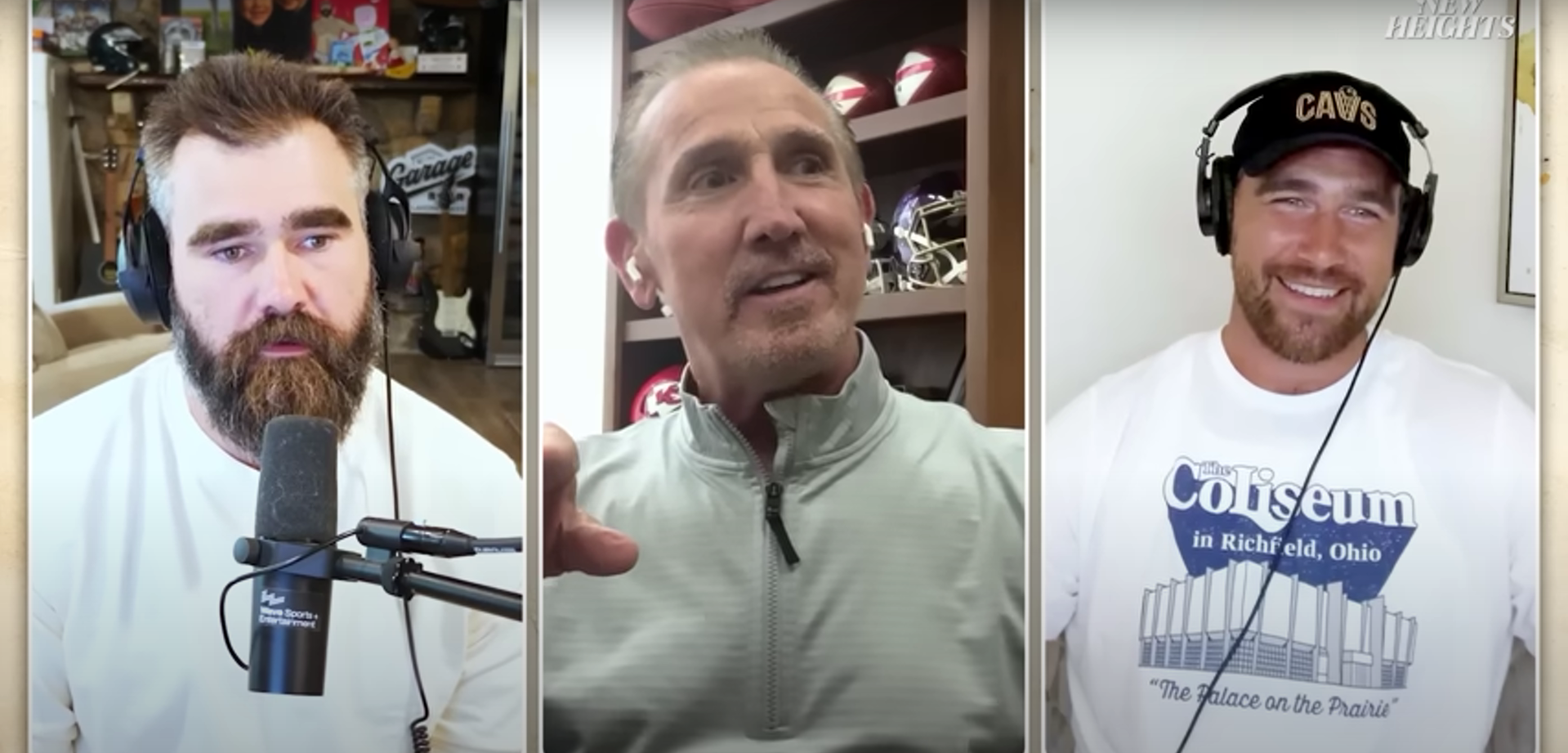 Chiefs DC Steve Spagnuolo on New Heights podcast