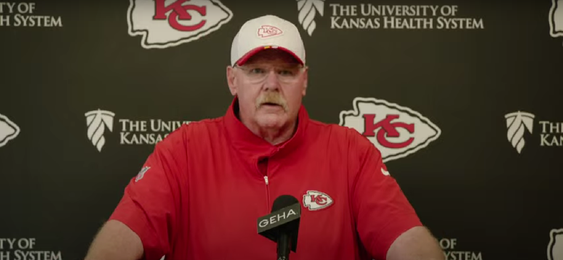Chiefs head coach Andy Reid
