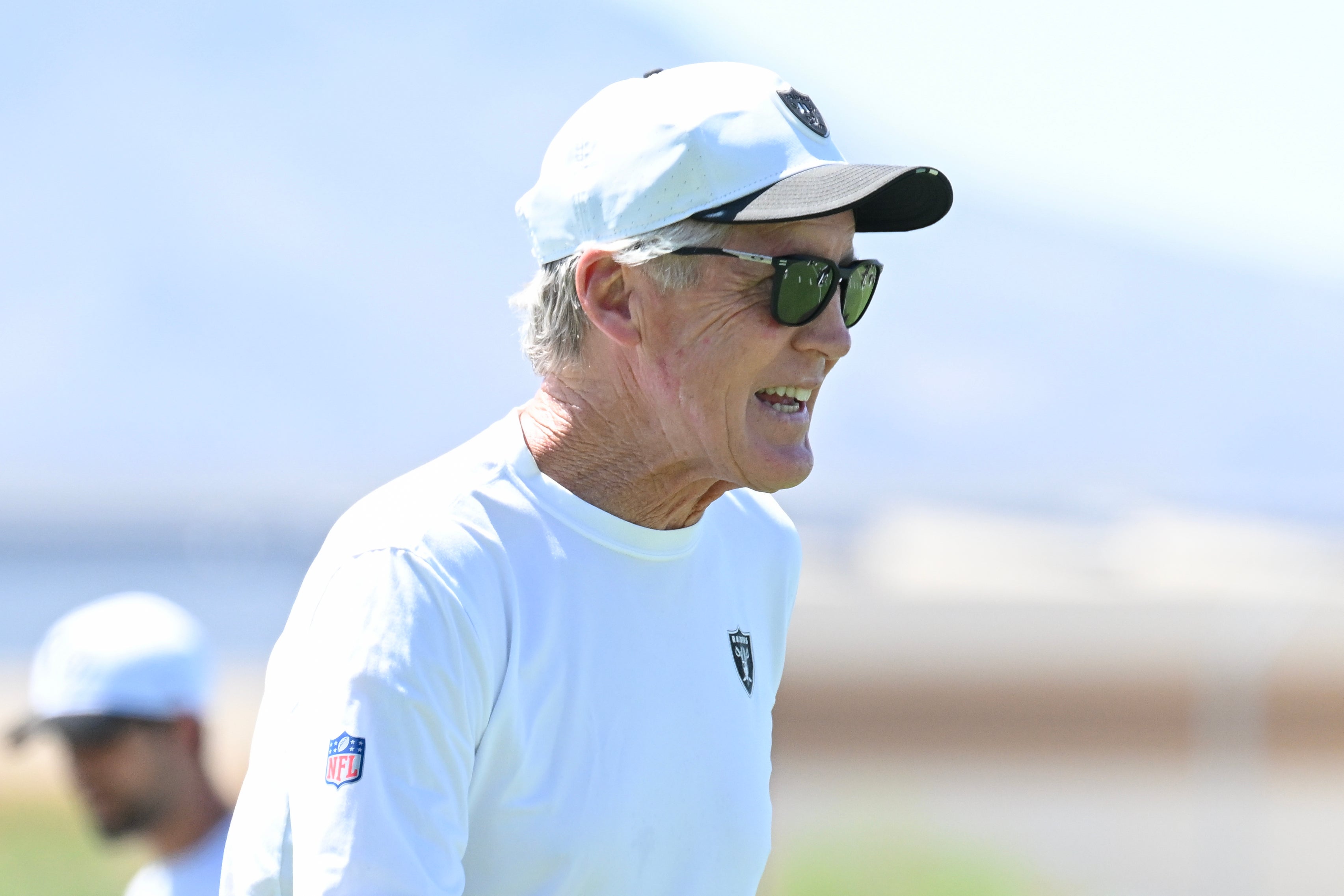 Las Vegas Raiders head coach Pete Carroll