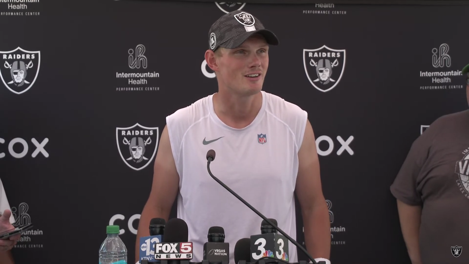 Las Vegas Raiders kicker Daniel Carlson