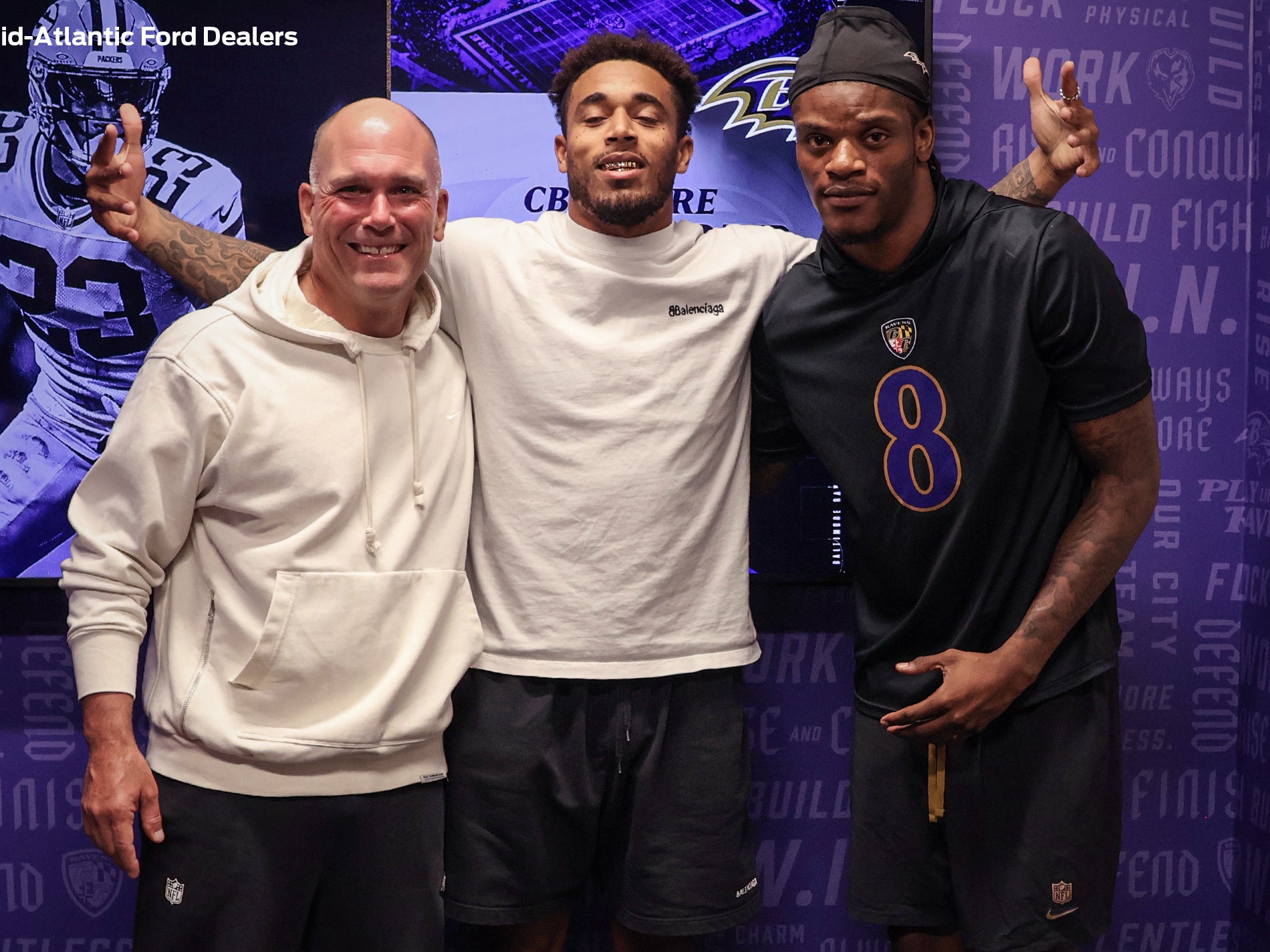 Eric DeCosta, Jaire Alexander, Lamar Jackson