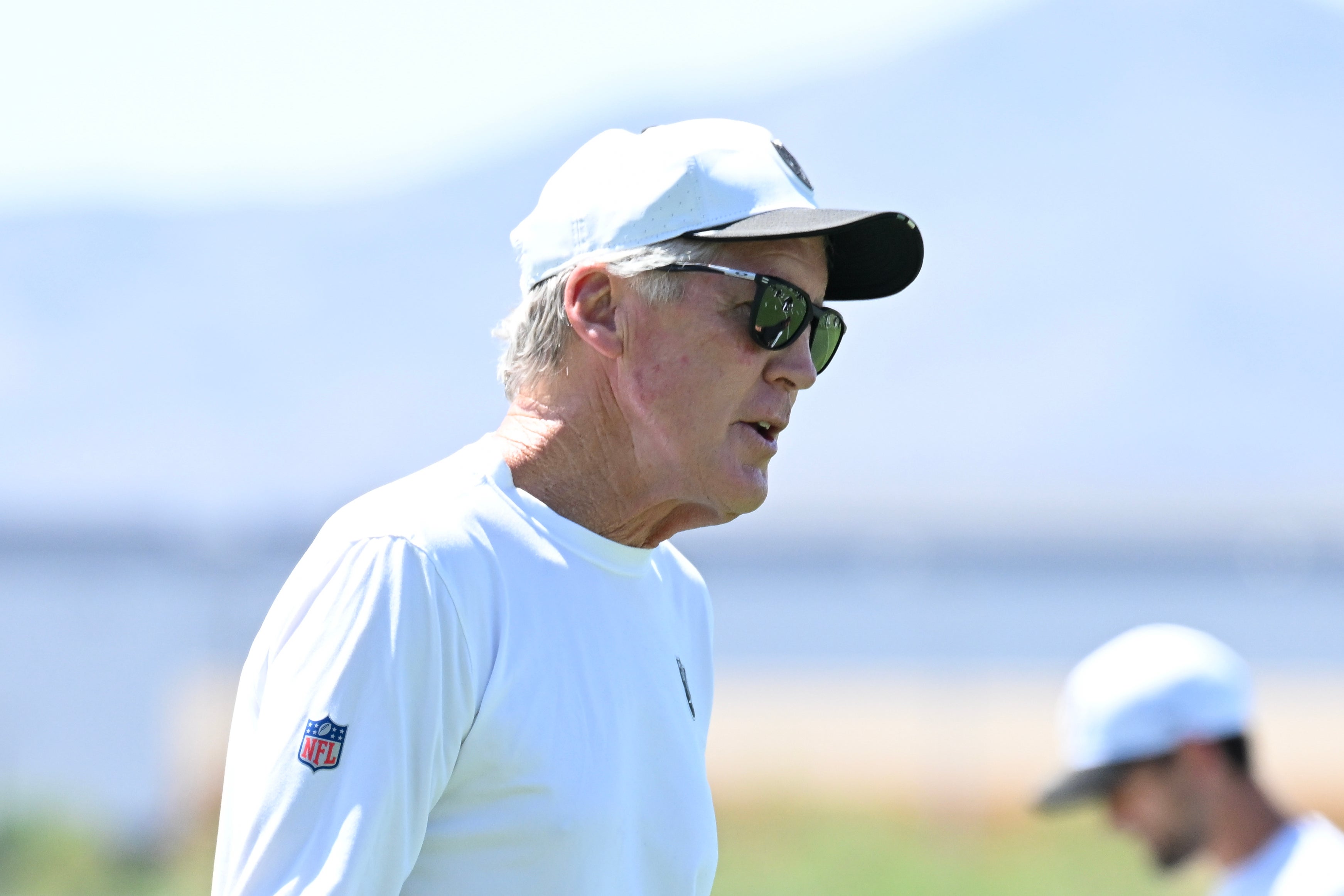 Las Vegas Raiders head coach Pete Carroll