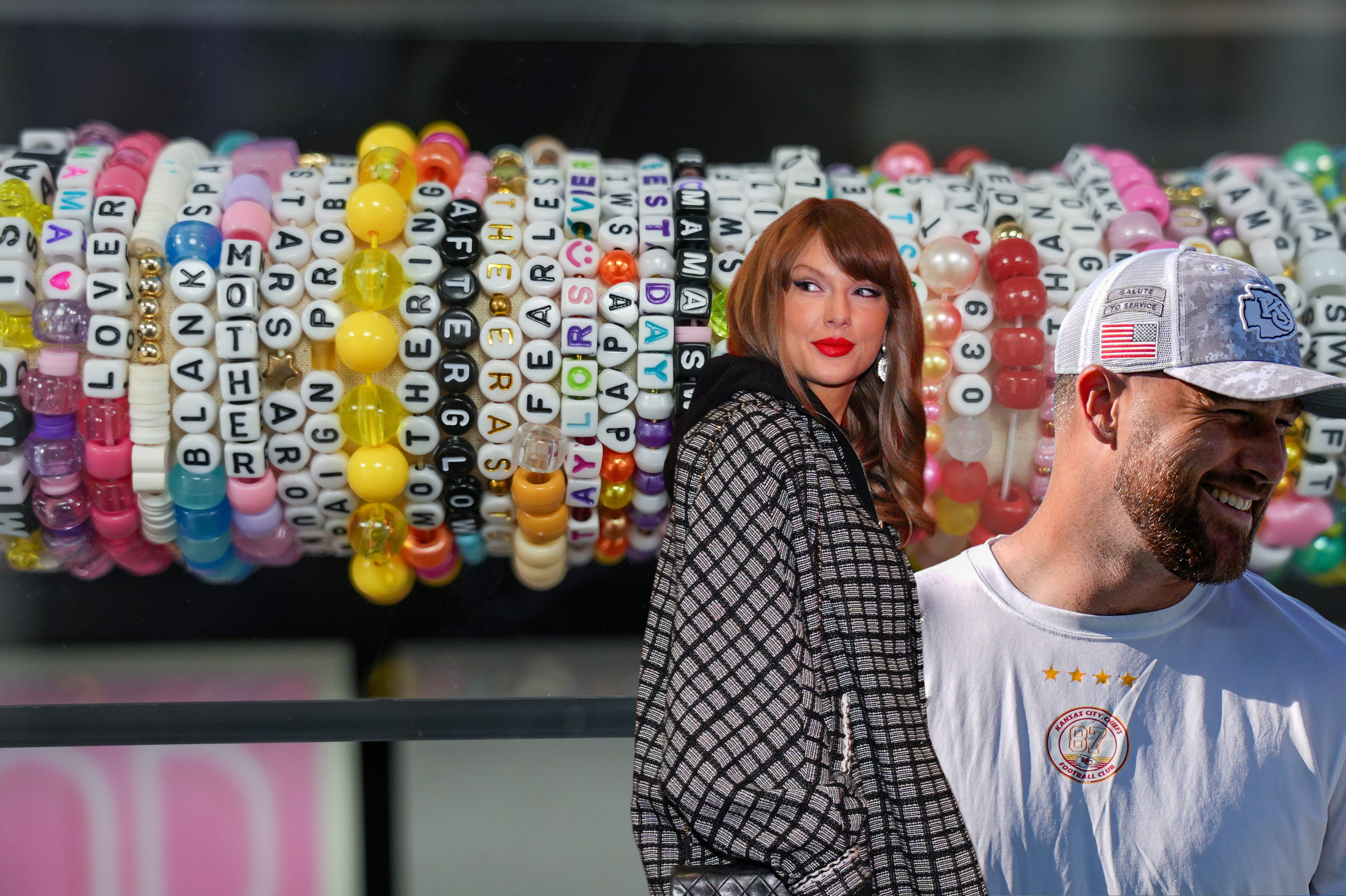 Taylor Swift and Travis Kelce