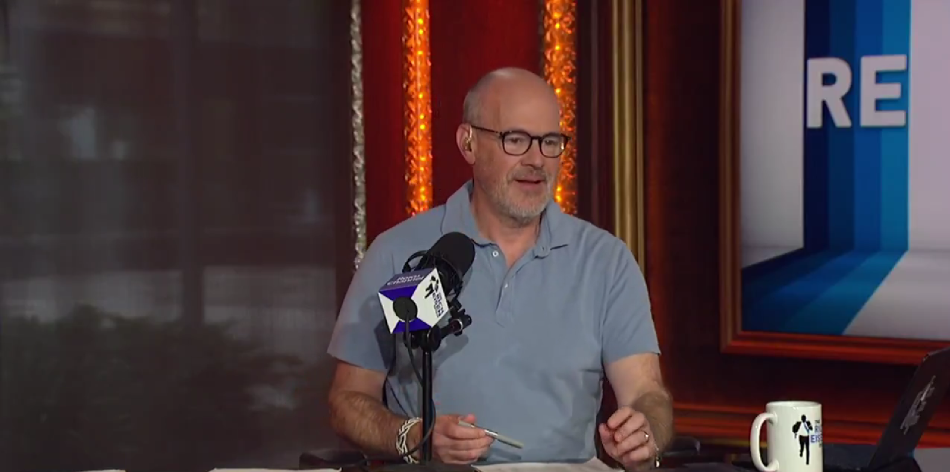 Rich Eisen predicting the Chiefs' 2025 record on The Rich Eisen Show