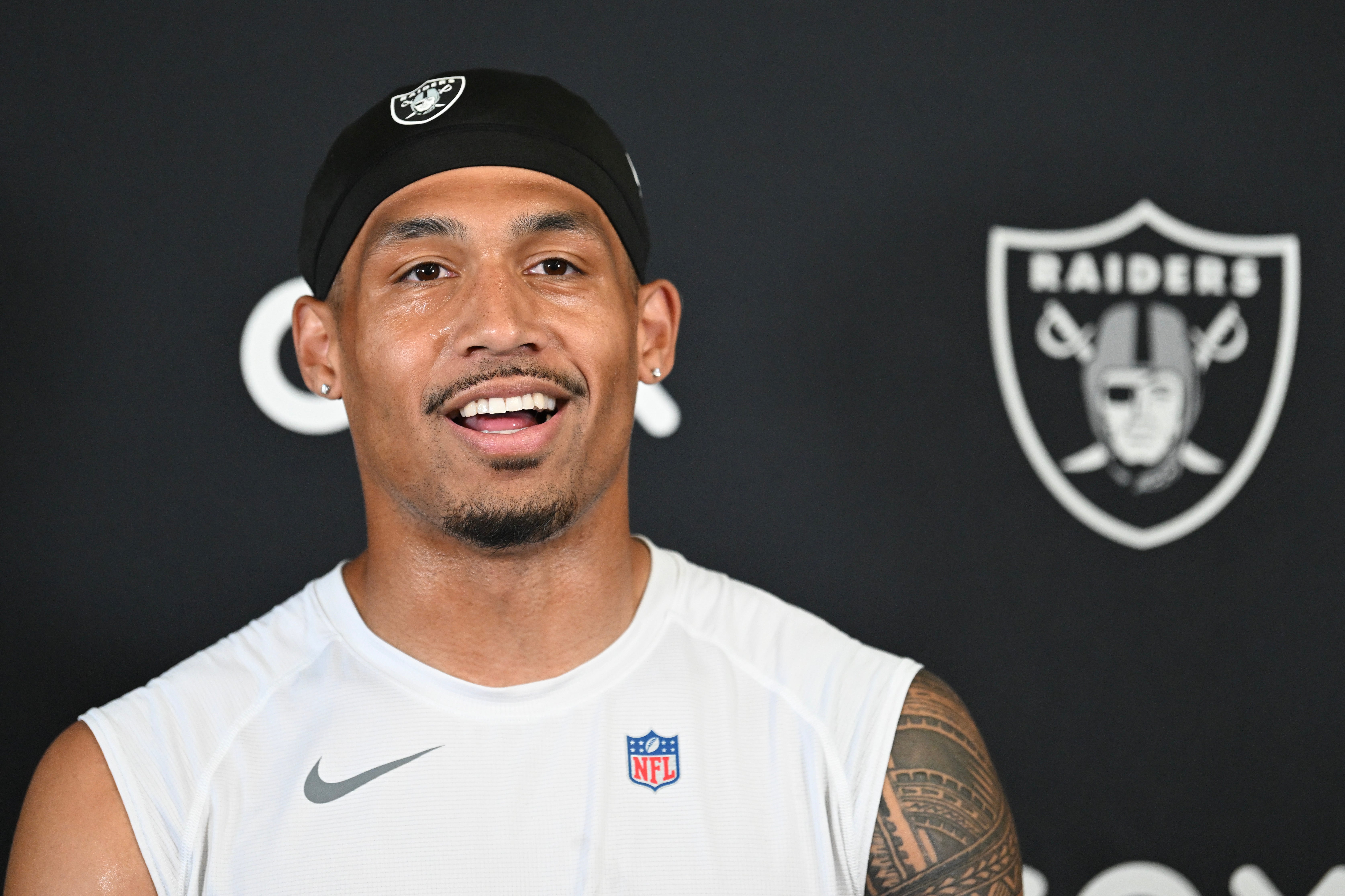 Las Vegas Raiders safety Isaiah pola-Mao