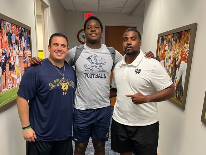 Notre Dame 2026 DL target Elijah Golden