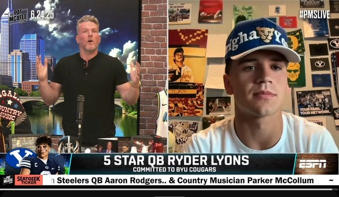 2026 BYU QB commit Ryder Lyons