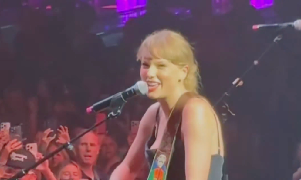 Taylor Swift performs at Tight End University