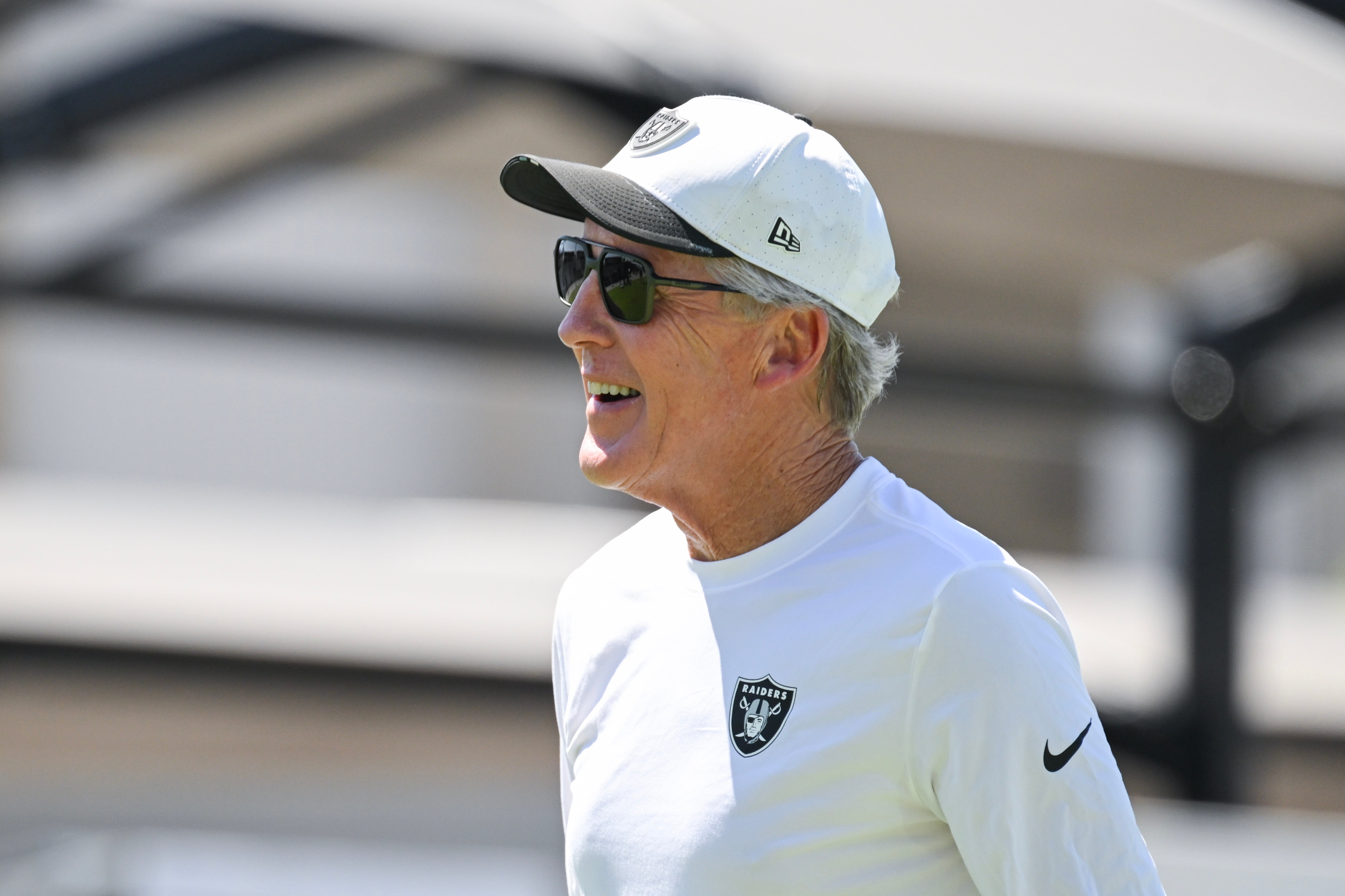 Las Vegas Raiders head coach Pete Carroll