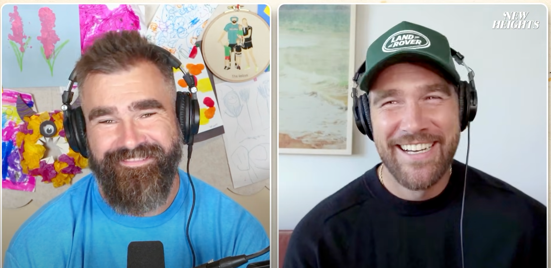 Travis Kelce and Jason Kelce