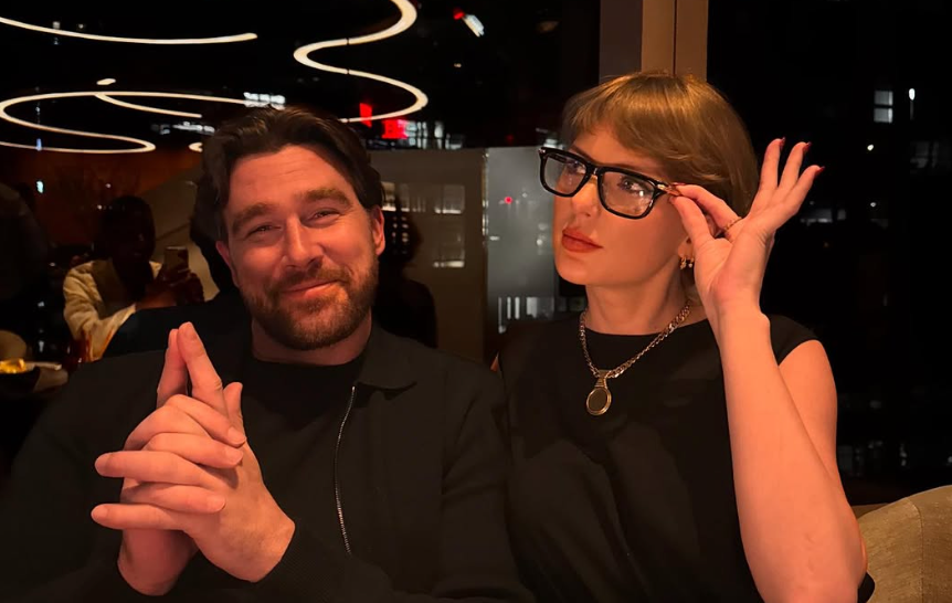 Travis Kelce posts a series of photos on Instagram, with many including Taylor Swift