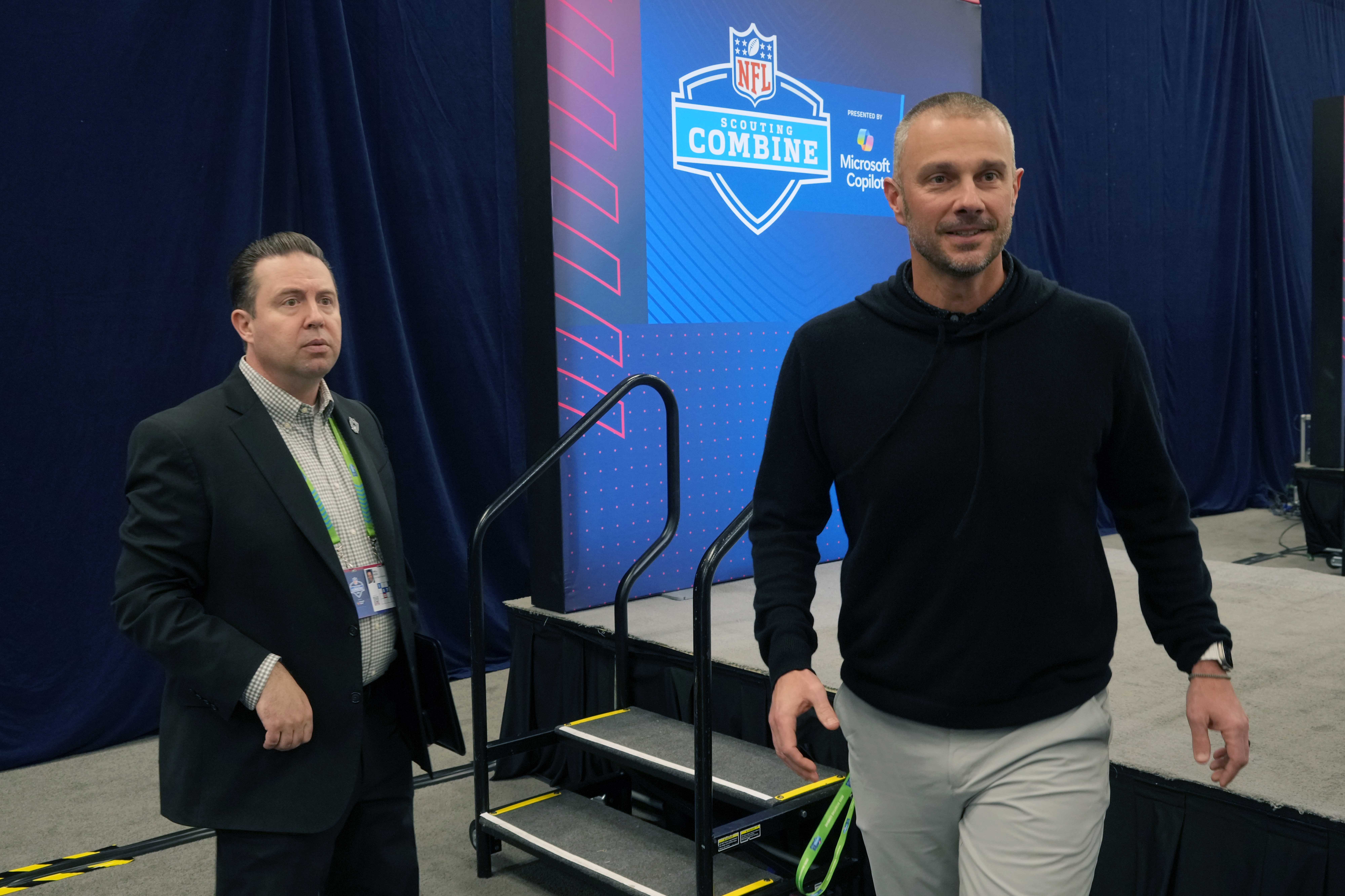 Las Vegas Raiders general manager John Spytek NFL Draft Combine