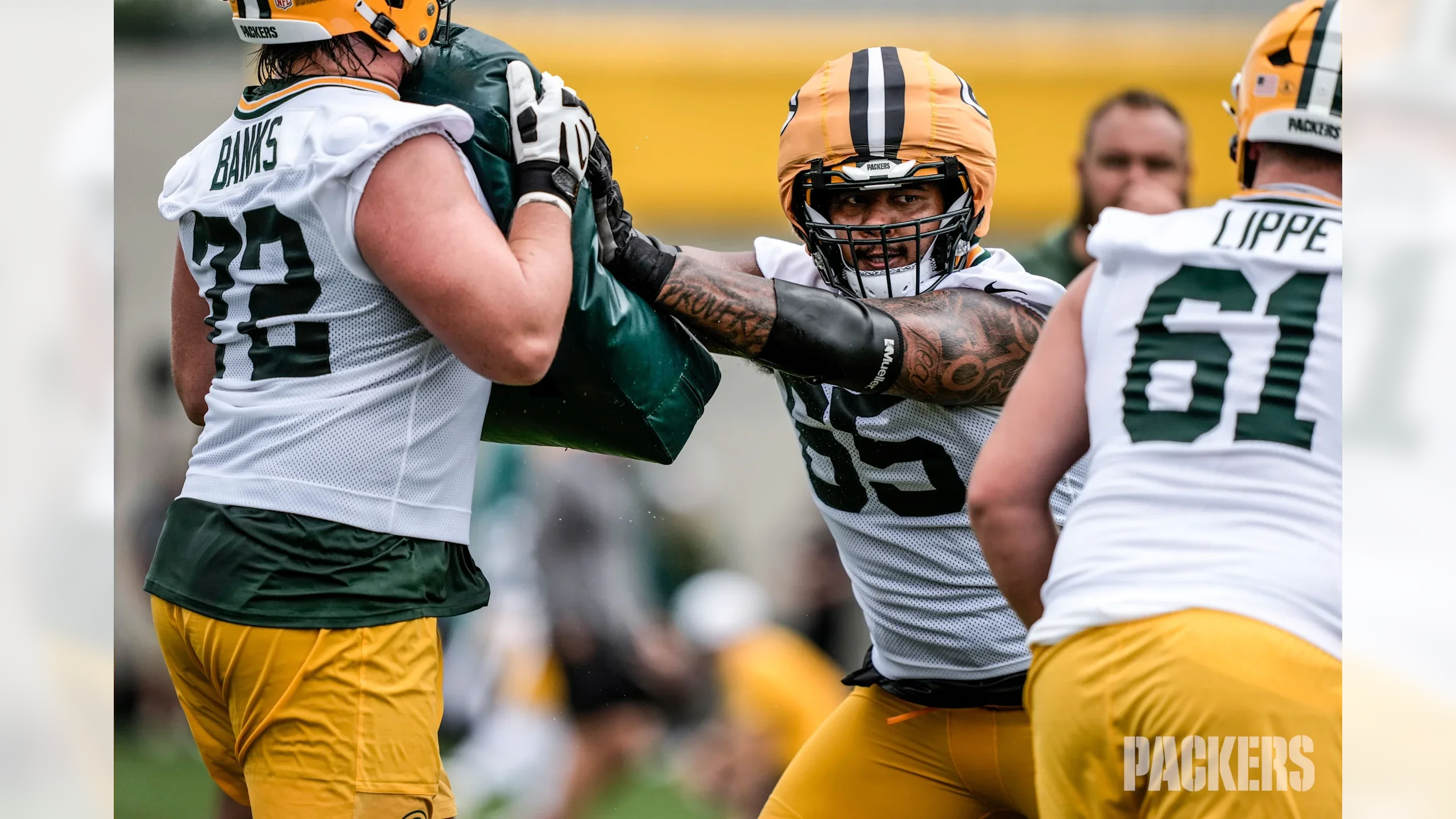 Aaron Banks, Packers training camp