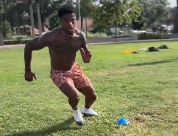 Matthew Golden, offseason practice