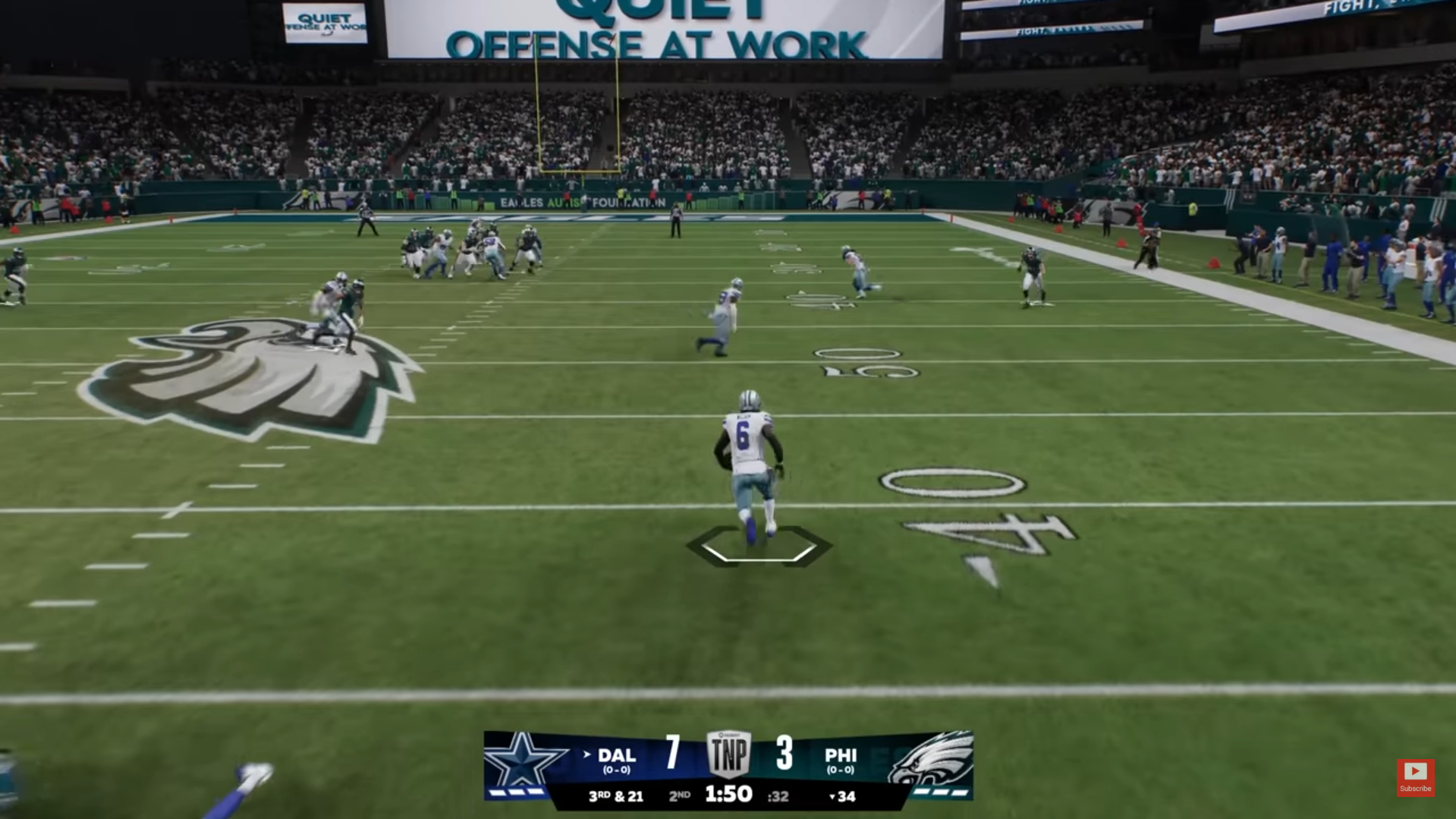 EA Sports Madden 26 official franchise mode deep dive screenshot.
