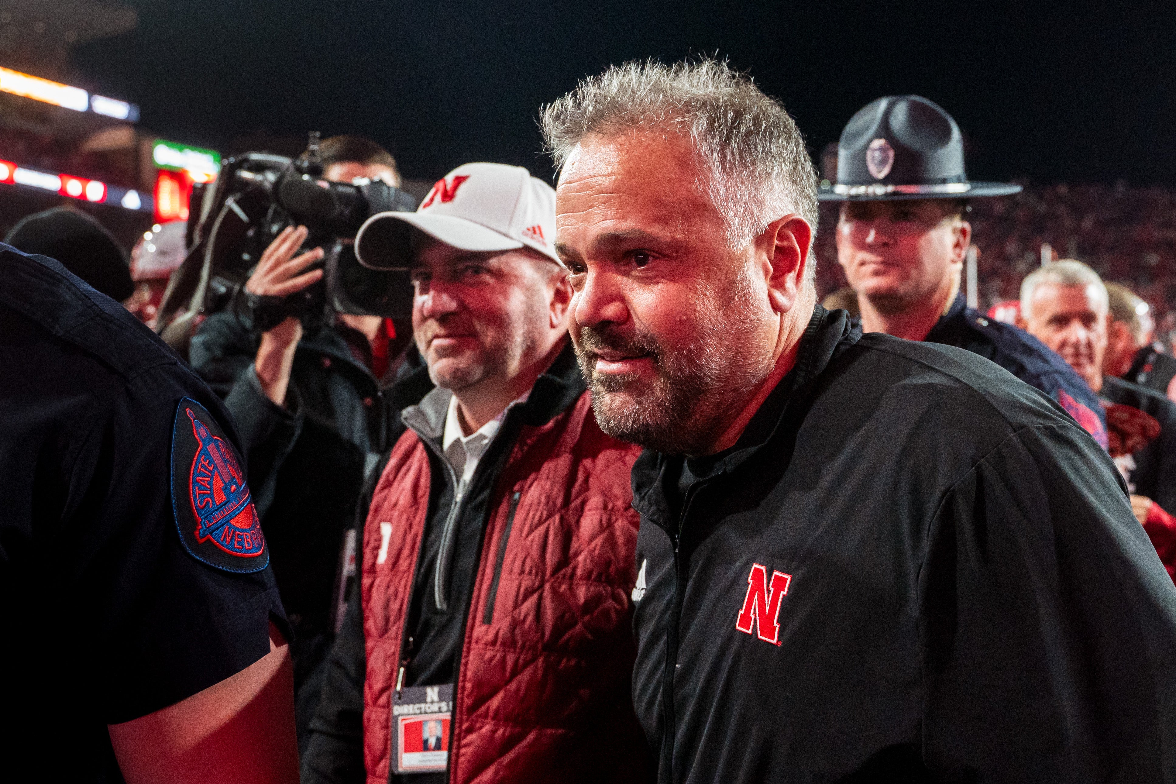 Nebraska Cornhuskers head coach Matt Rhule