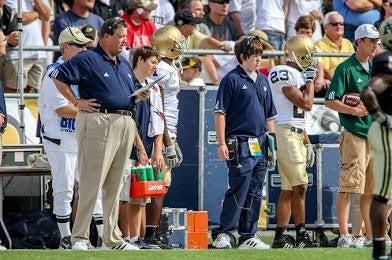 Former Notre Dame HC Charlie Weis