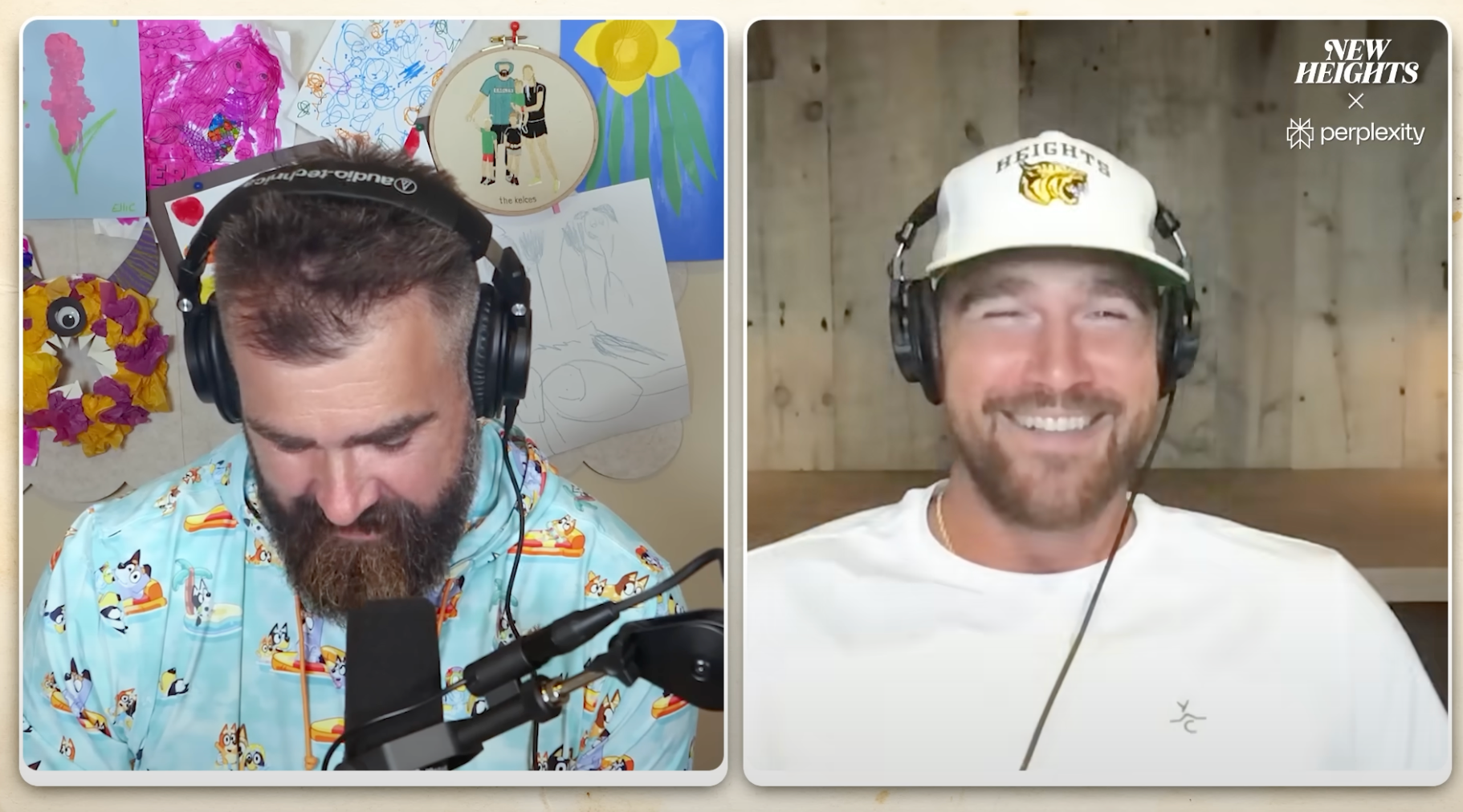 Travis and Jason Kelce