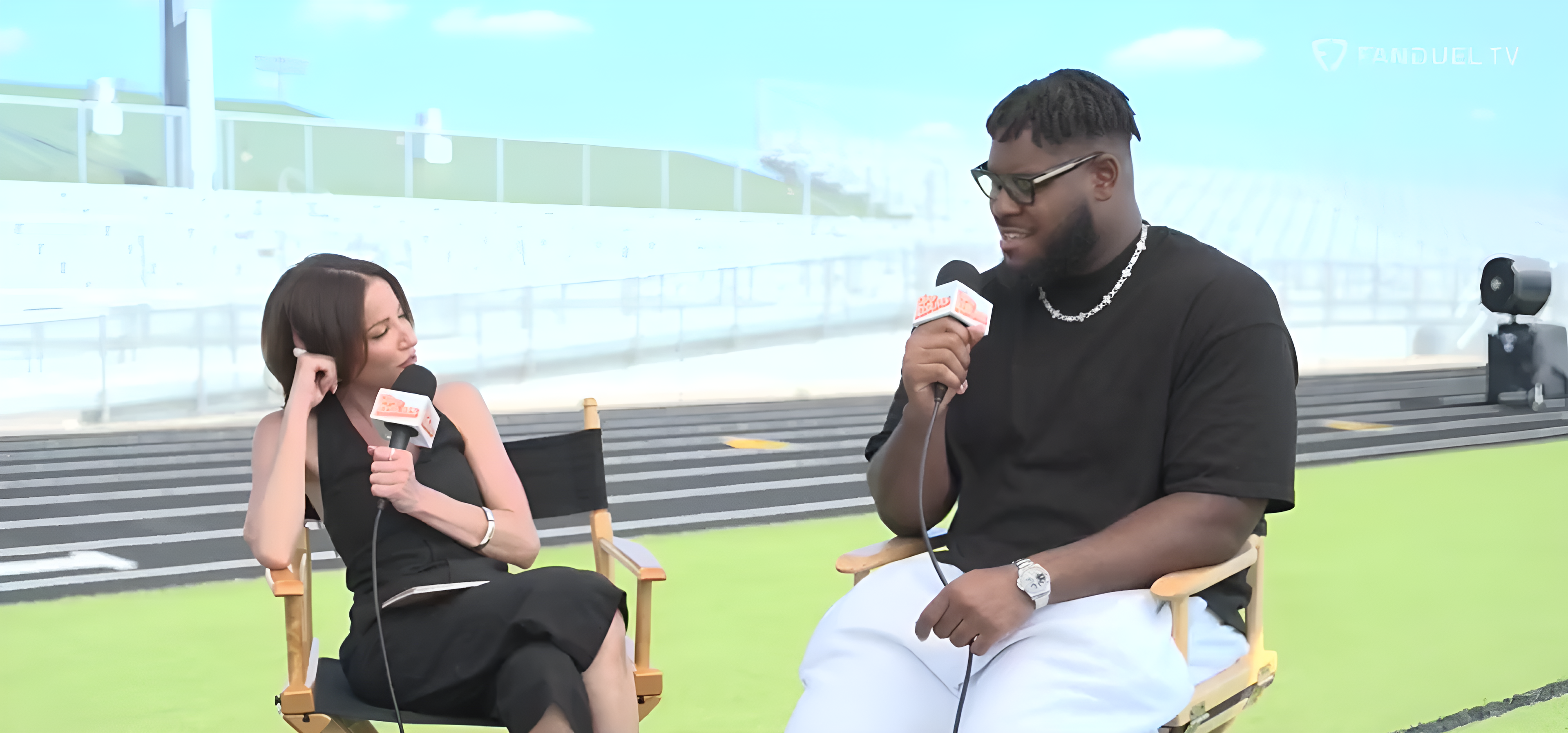Kansas City Chiefs OL Trey Smith on "Up & Adams" with Kay Adams
