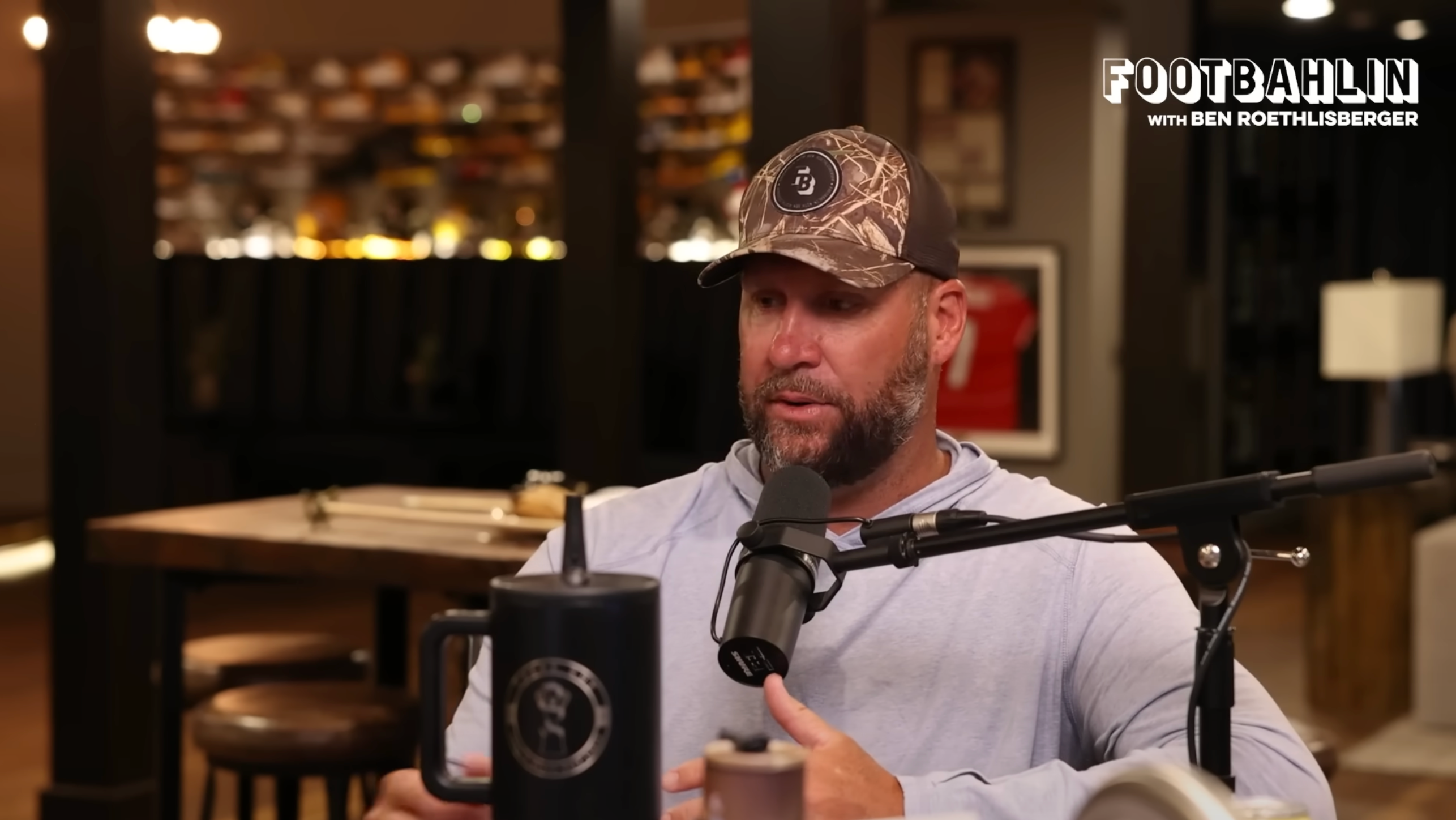 Ben Roethlisberger reacts to the trade of Minkah Fitzpatrick on his podcast, Footbahlin, with Ben Roethlisberger.