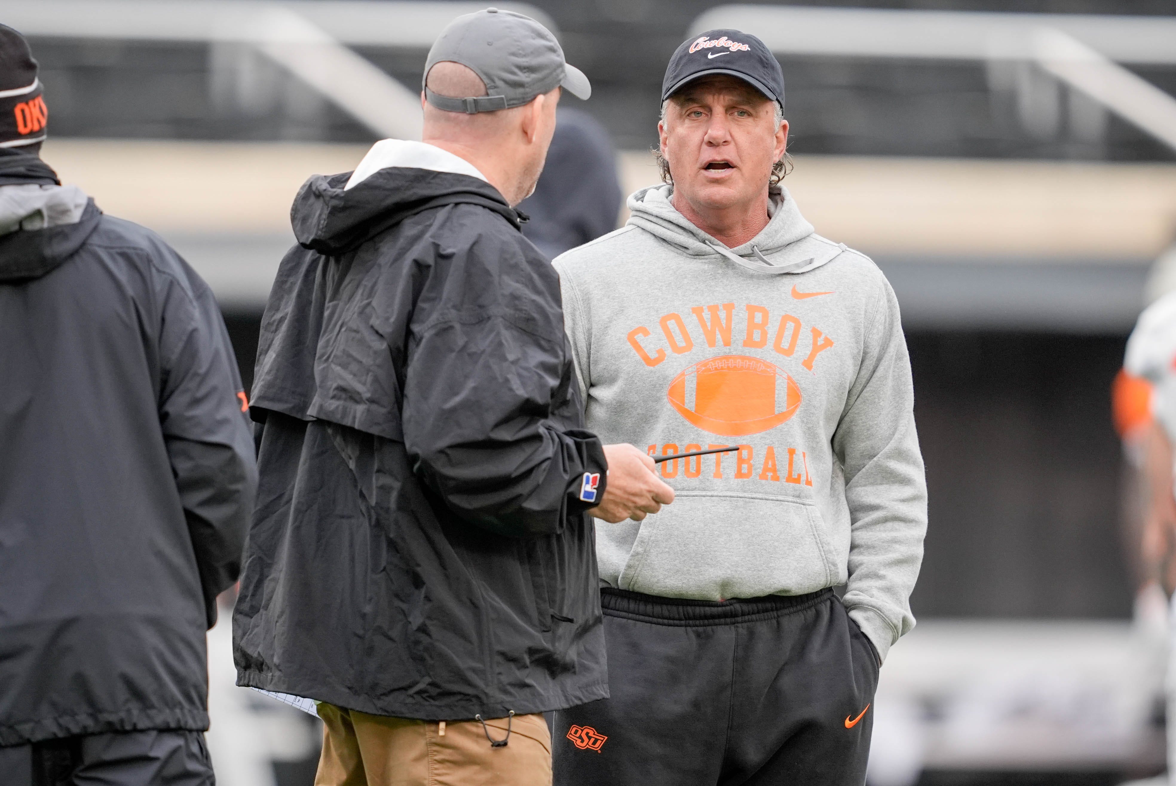 Oklahoma State head coach Mike Gundy