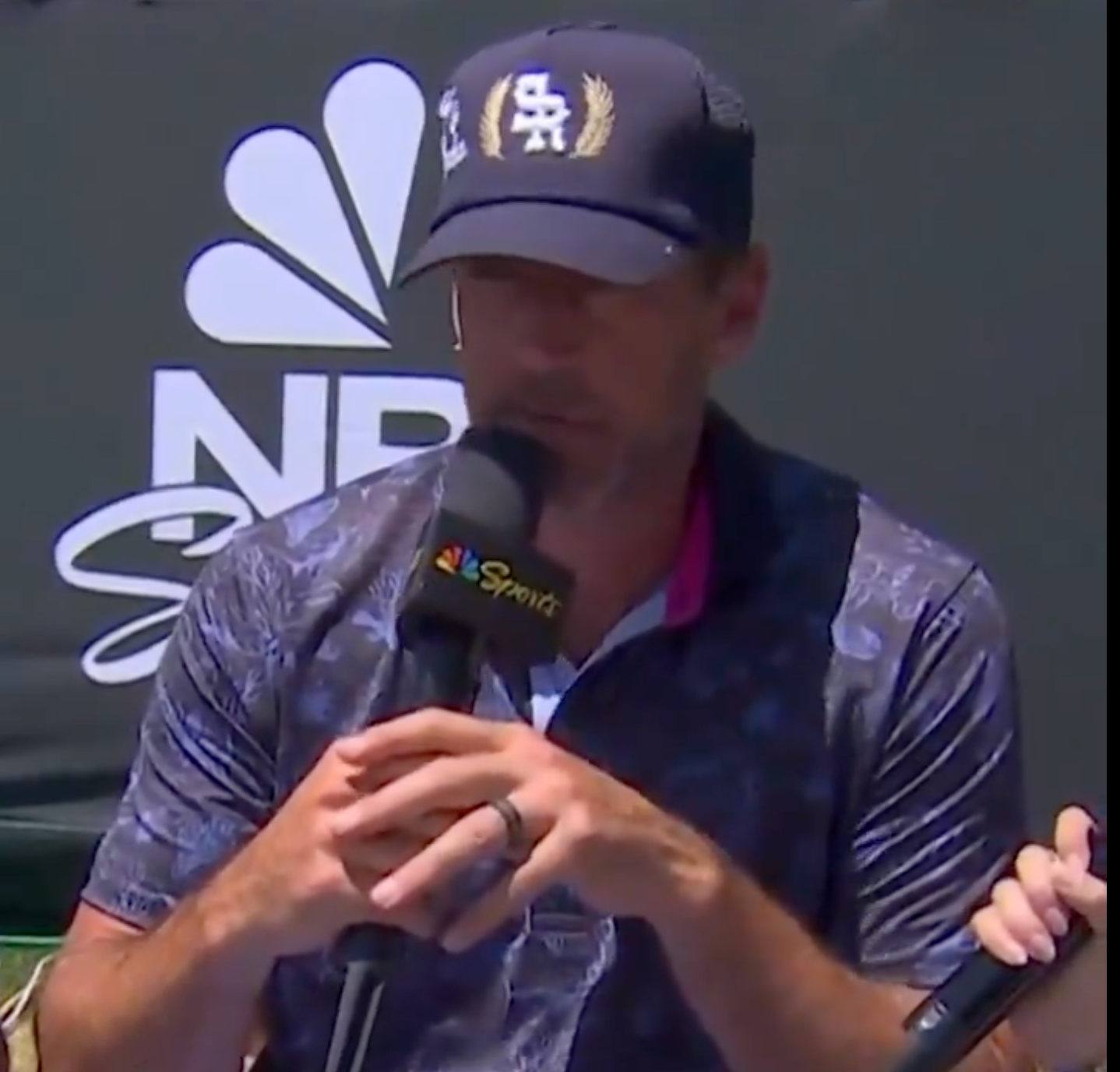 Pittsburgh Steelers quarterback reflects on his decision to join the Steelers in an interview at the American Century Championship.