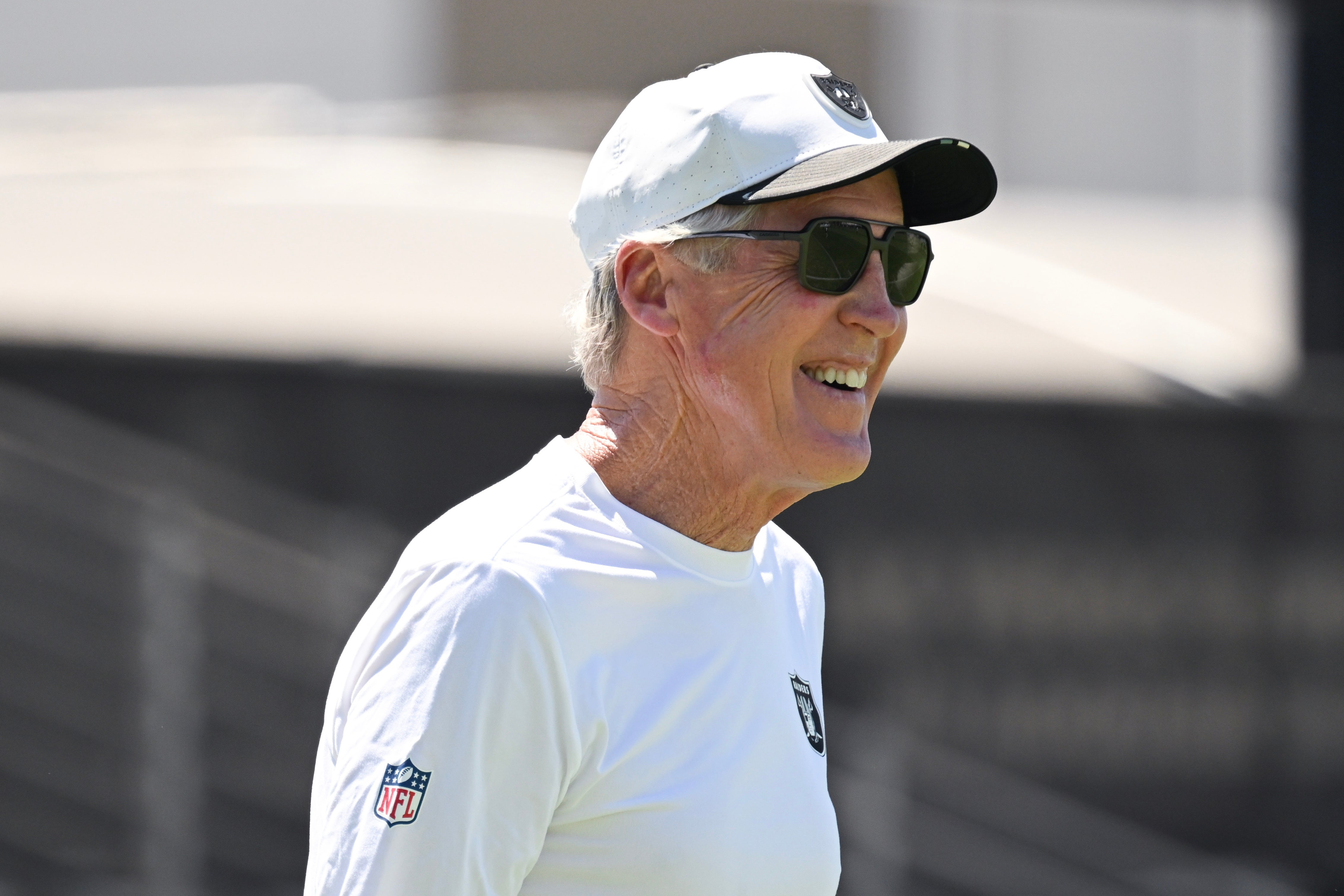Las Vegas Raiders head coach Pete Carroll