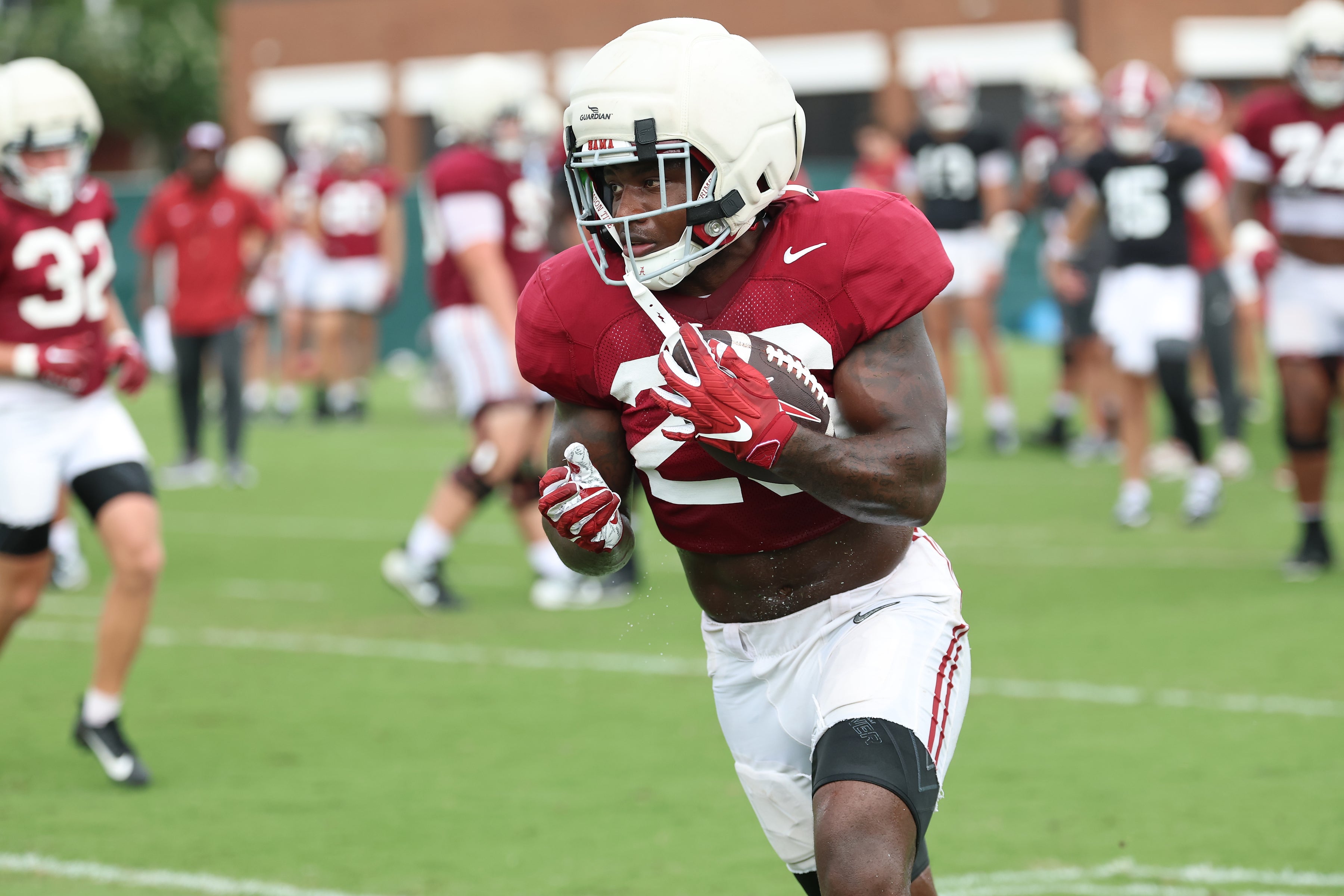 Alabama running back Jam Miller