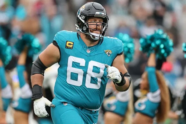 Jacksonville Jaguars offensive lineman Brandon Scherff