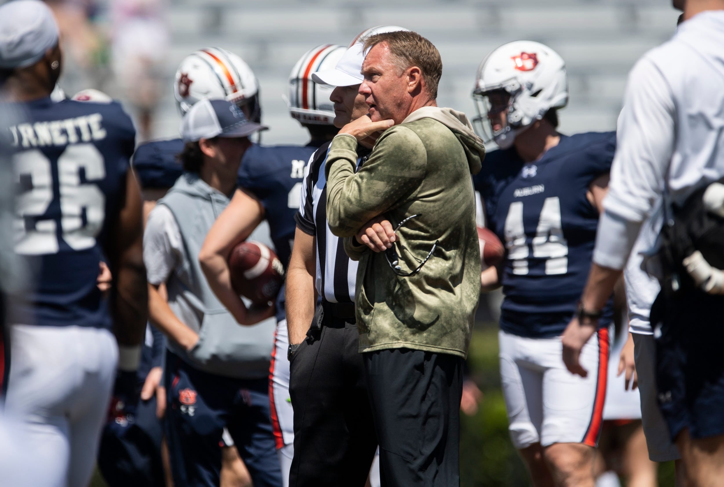 Auburn Tigers head coach Hugh Freeze