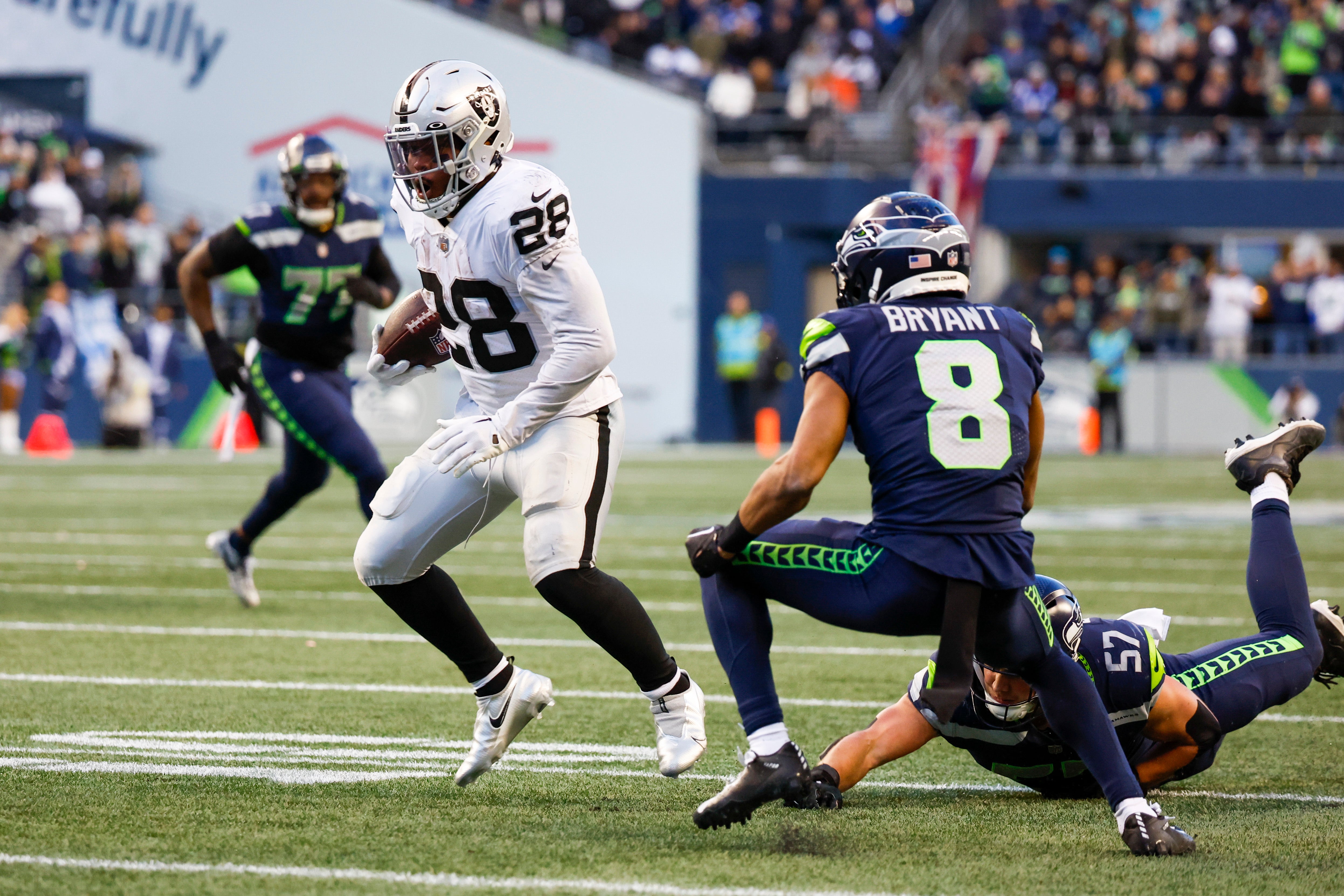 Las Vegas Raiders vs.. Seattle Seahawks Josh Jacobs