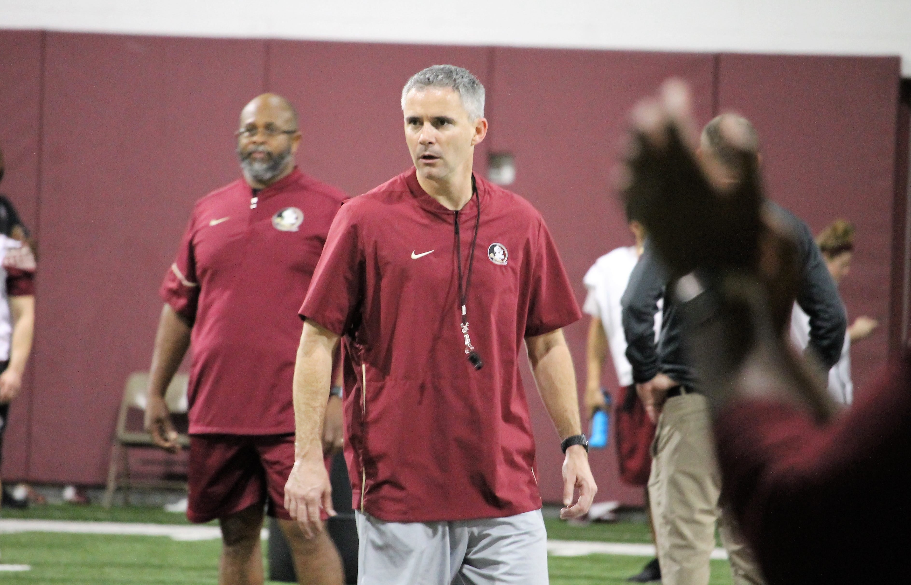 Florida State Seminoles head coach Mike Norvell