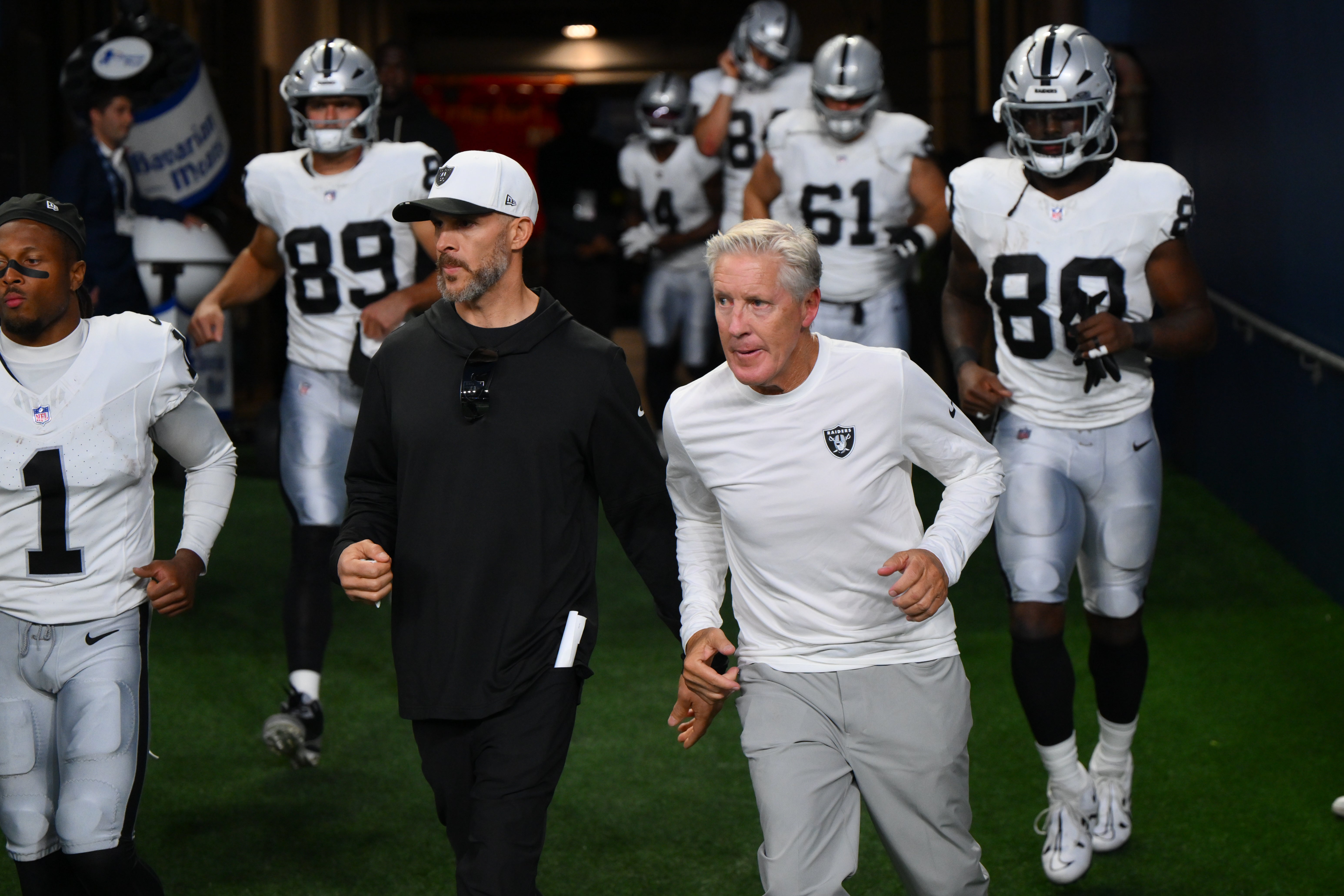 Las Vegas Raiders head coach Pete Carroll Seattle Seahawks preseason game