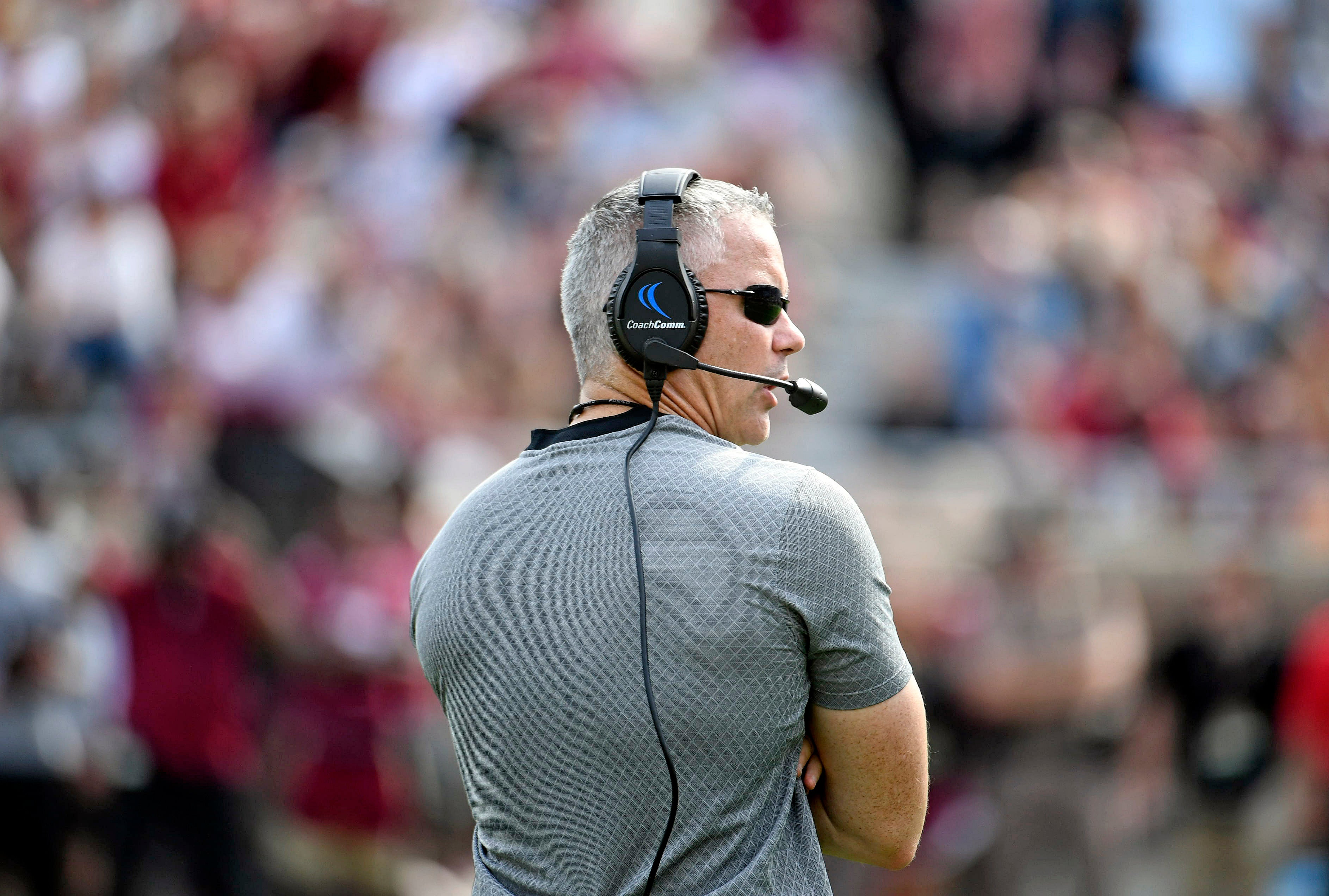 Florida State Seminoles head coach Mike Norvell