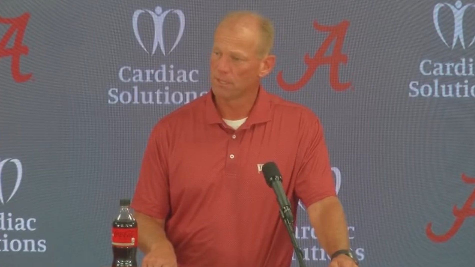 Alabama head coach Kalen DeBoer