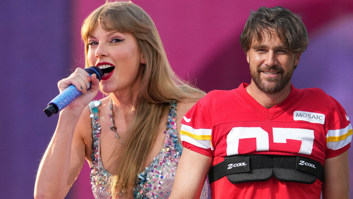 Taylor Swift and Travis Kelce