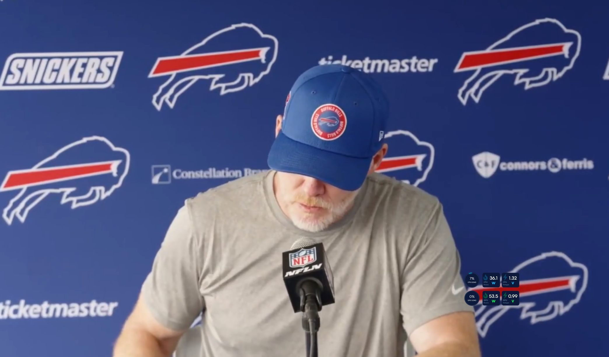Buffalo Bills Head Coach Sean McDermott gives injury update ahead of team's first preseason matchup