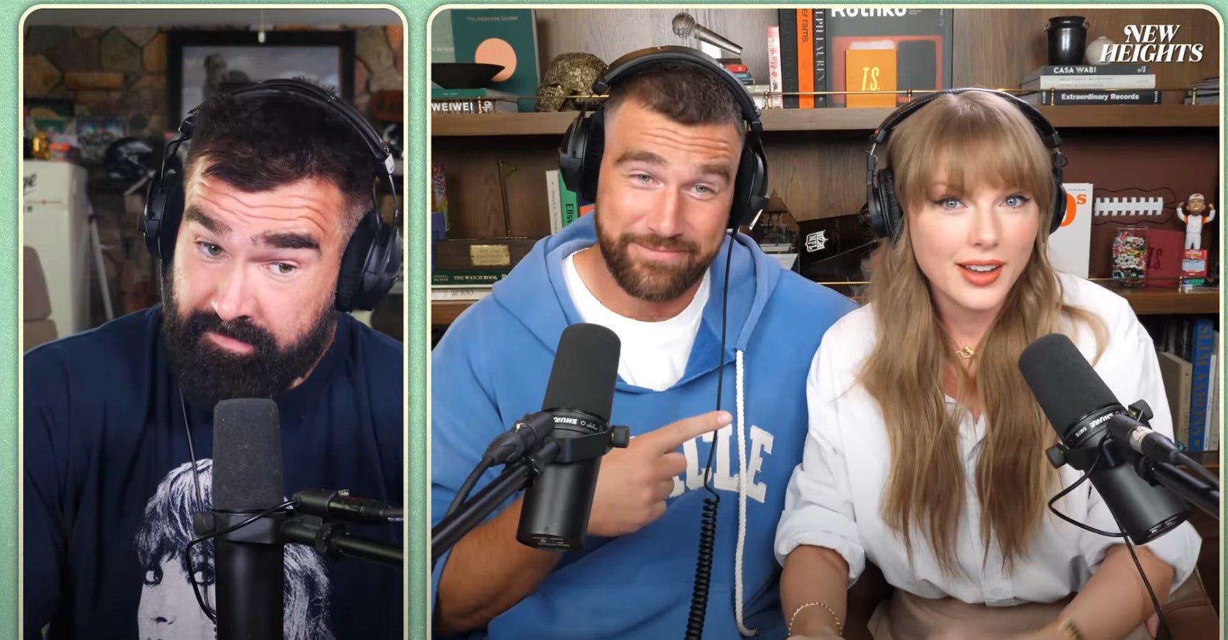 Taylor Swift mentions Josh Allen during New Heights podcast