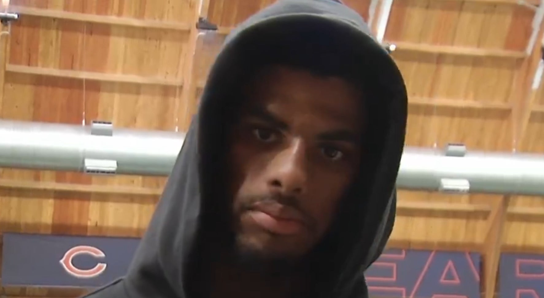 Buffalo Bills WR Keon Coleman talks about his performance after joint practice with the Chicago Bears