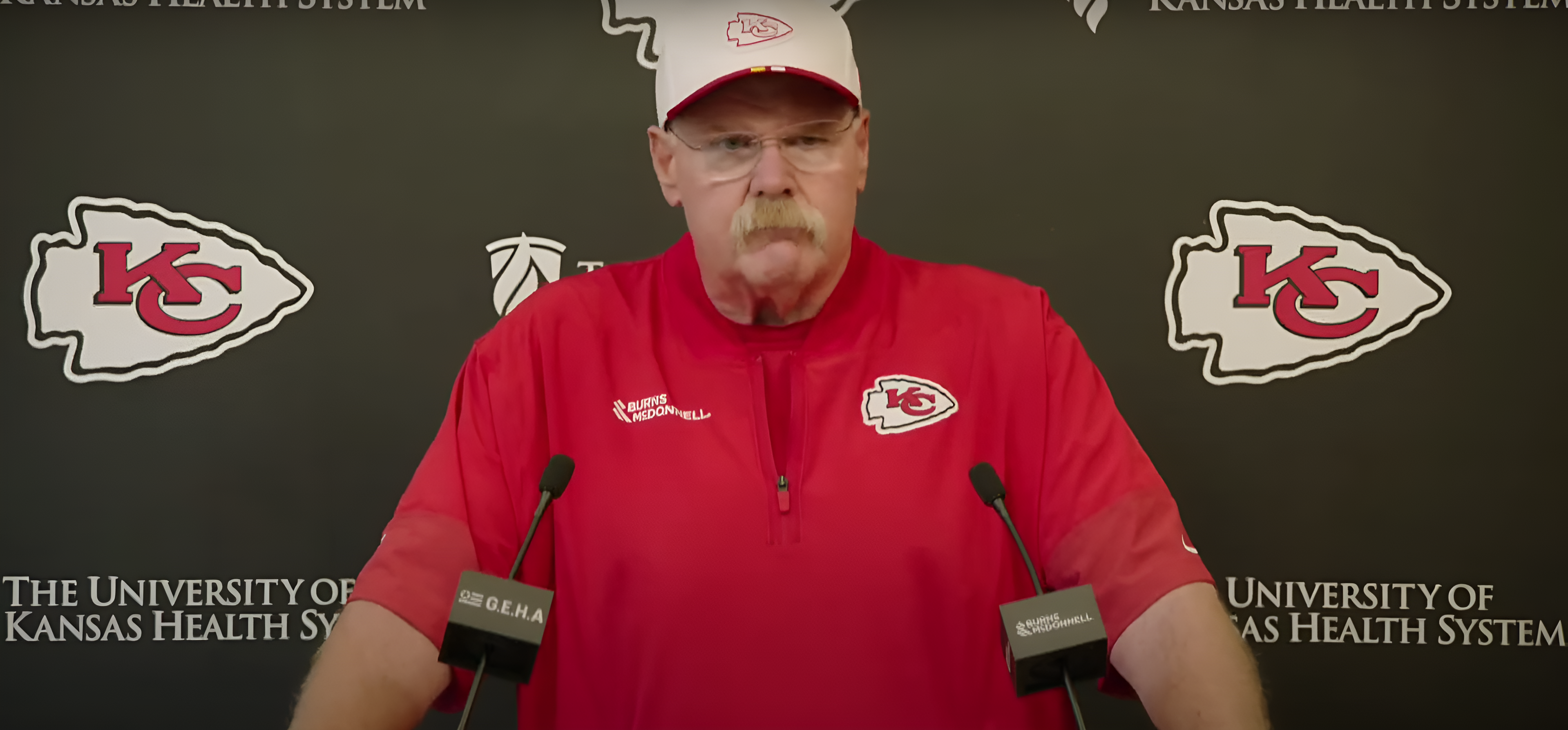 Kansas City Chiefs head coach Andy Reid