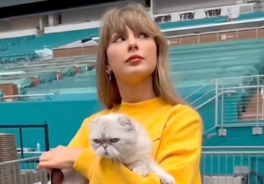 Taylor Swift at Hard Rock Stadium