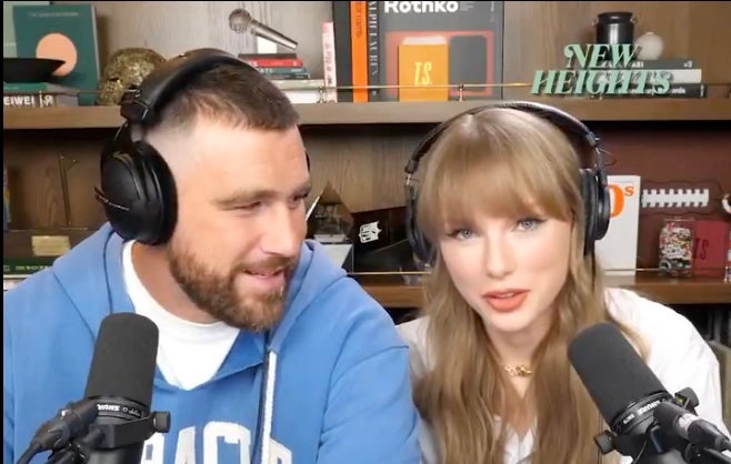 Taylor Swift and Travis Kelce