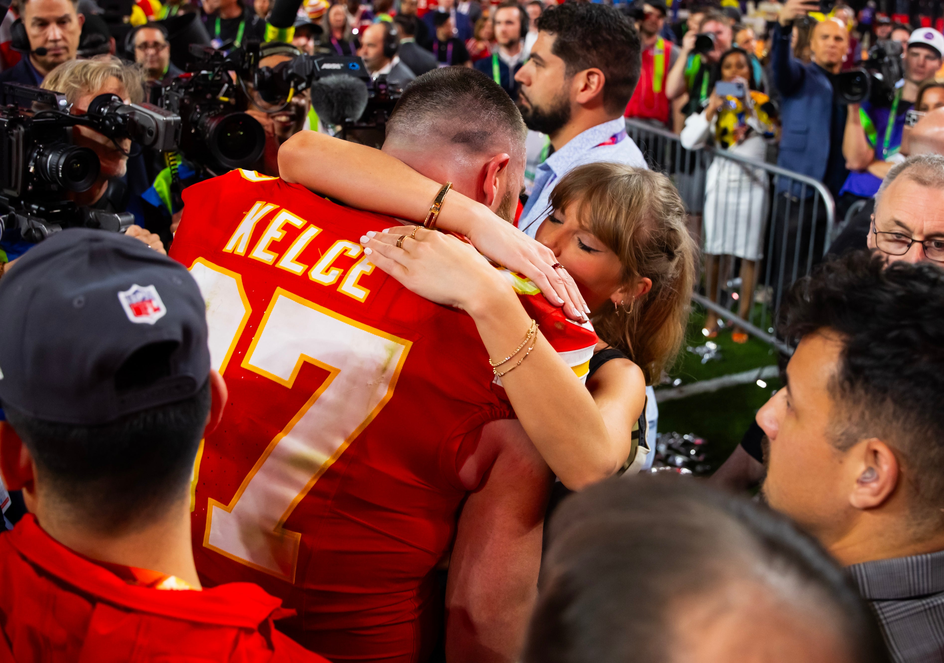 Travis Kelce and Taylor Swift