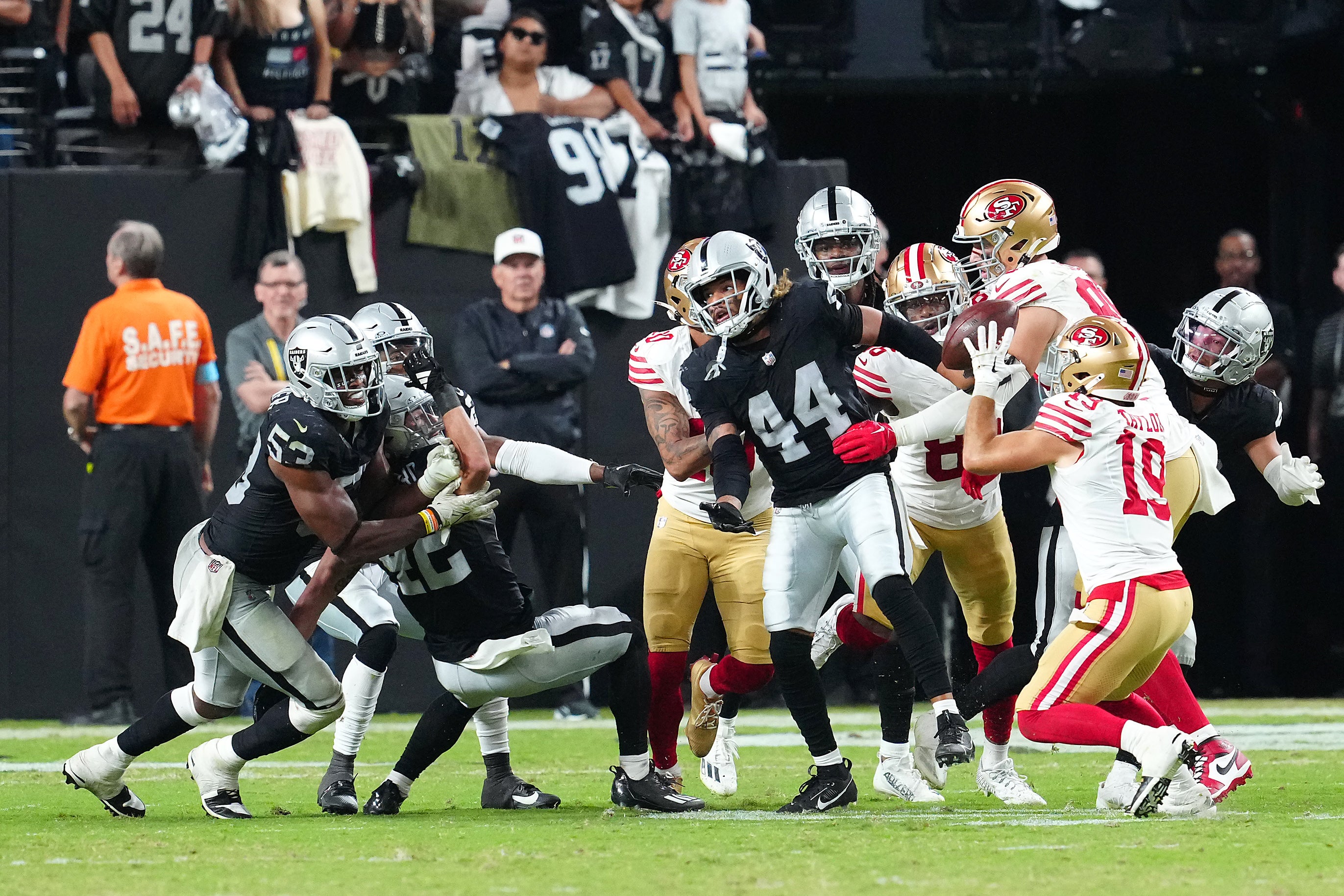 Las Vegas Raiders vs. San Francisco 49ers