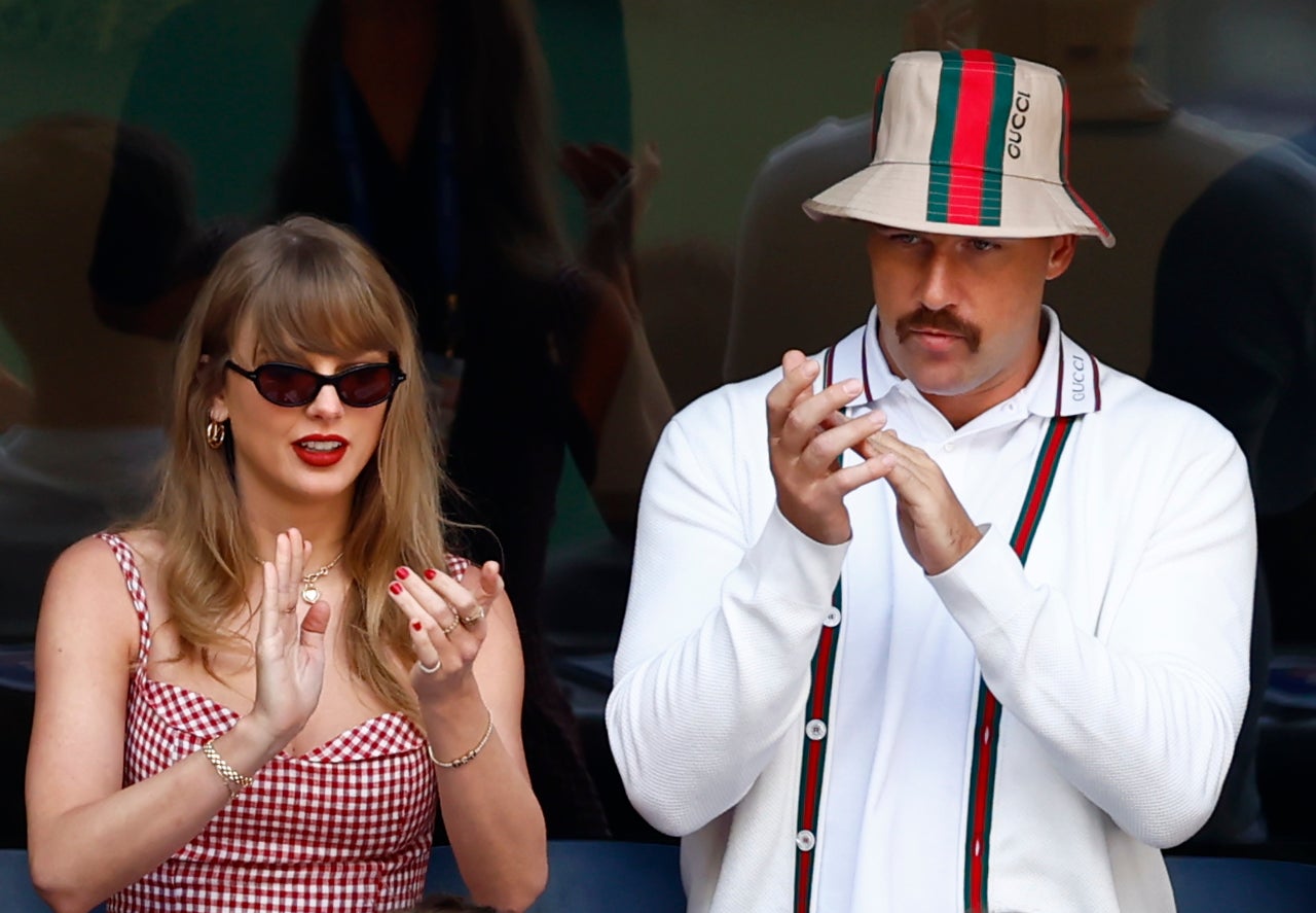 Taylor Swift and Travis Kelce