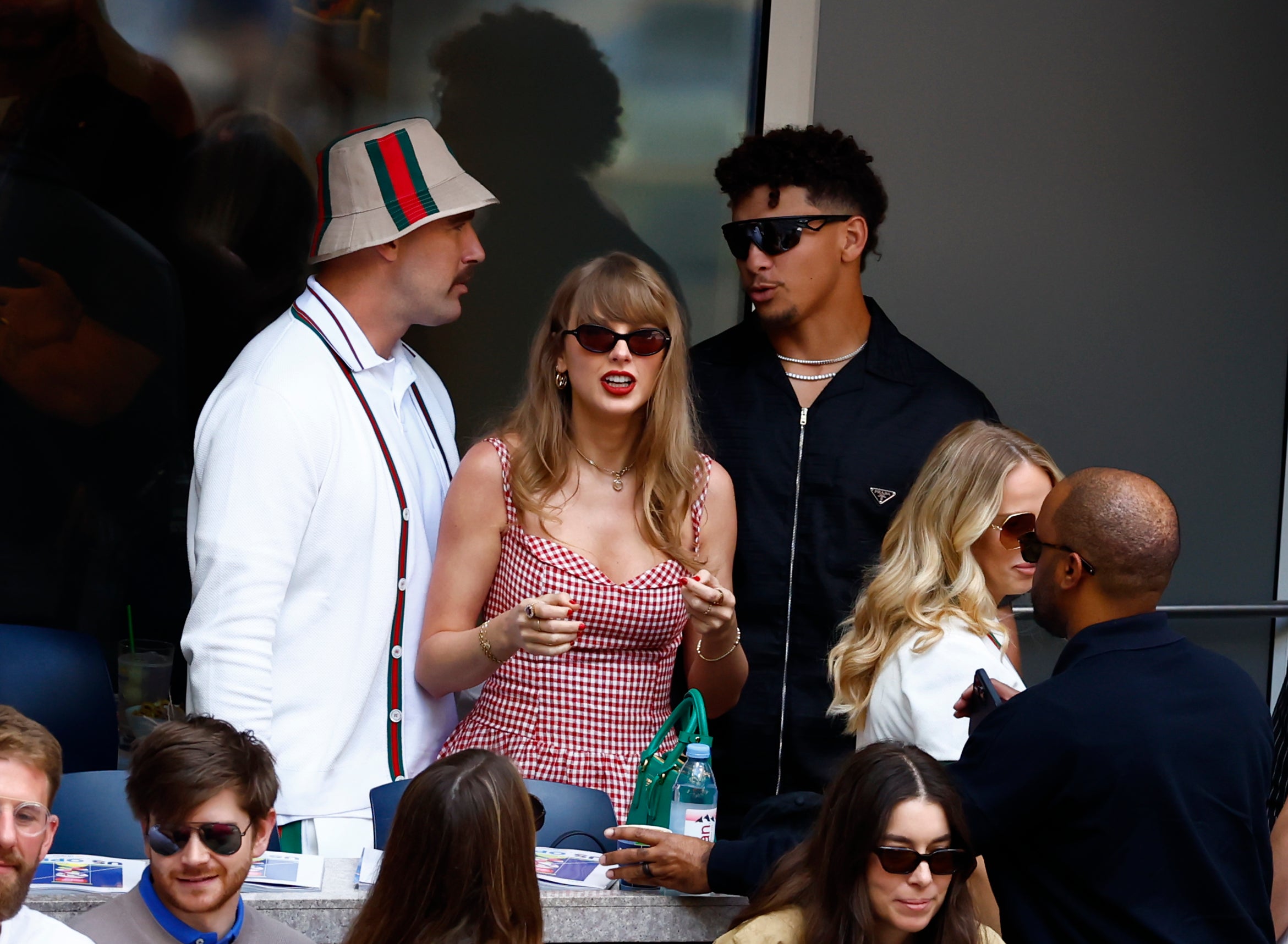 Taylor Swift, Patrick Mahomes, Travis Kelce
