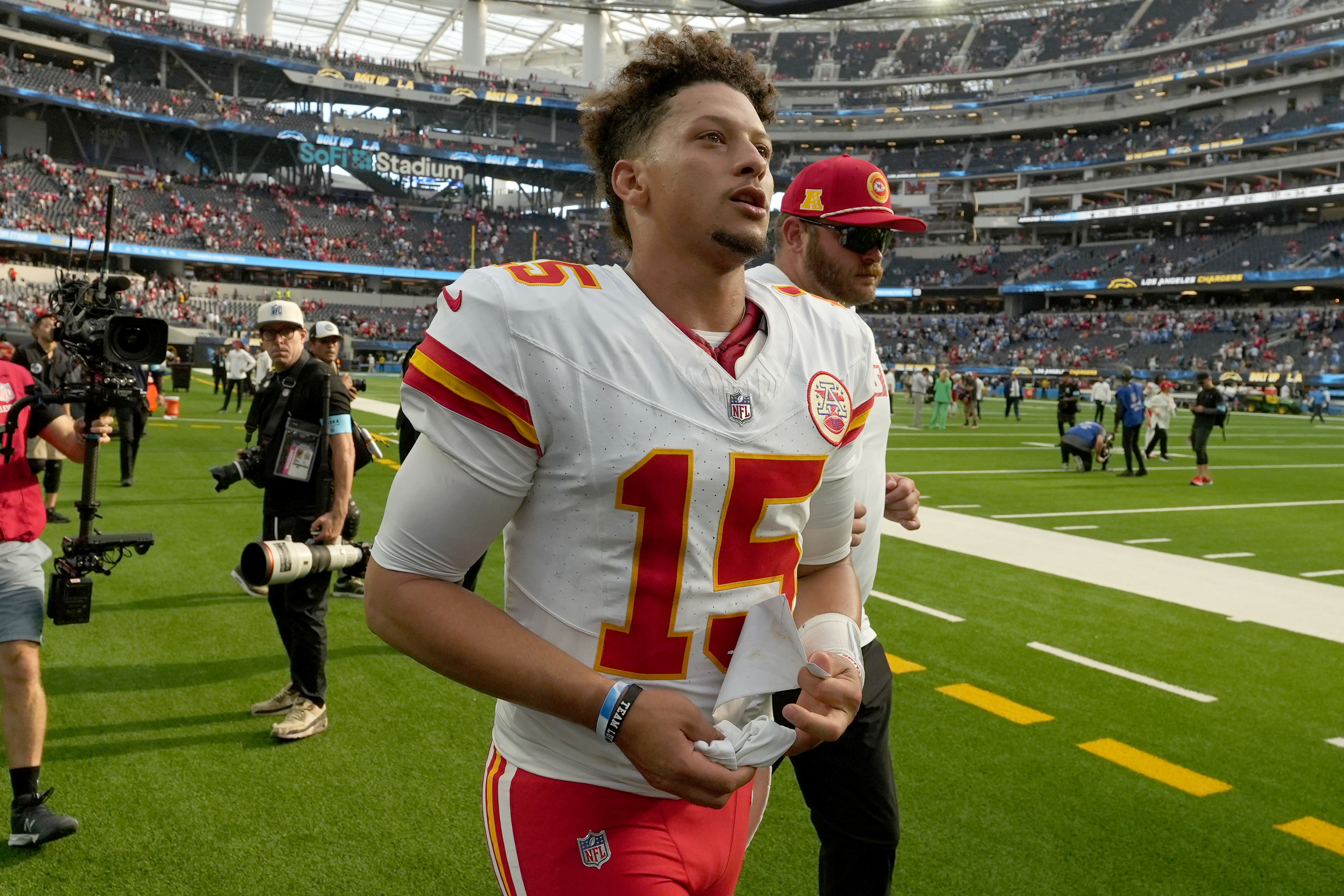 Kansas City Chiefs quarterback Patrick Mahomes