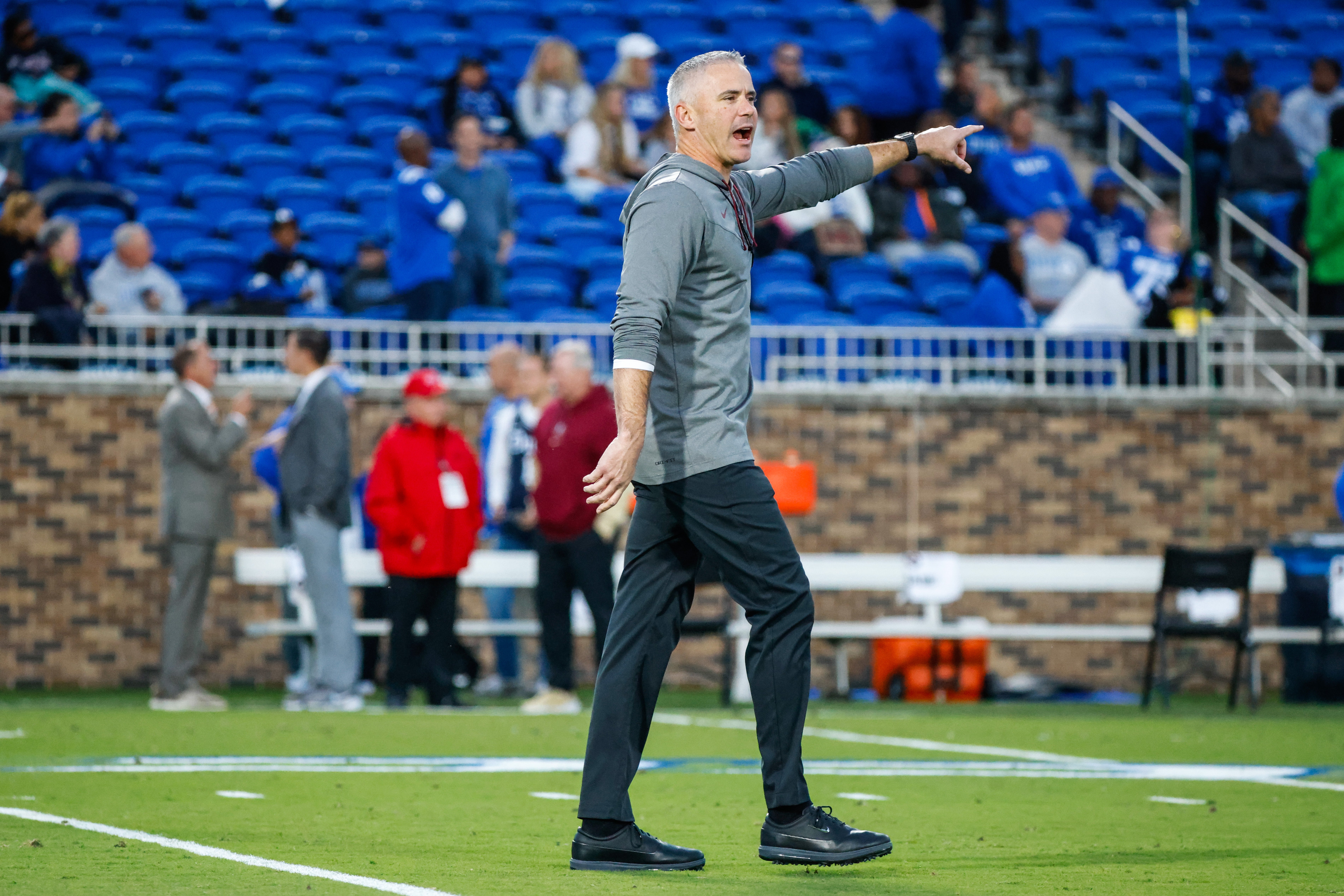 Florida State head coach Mike Norvell